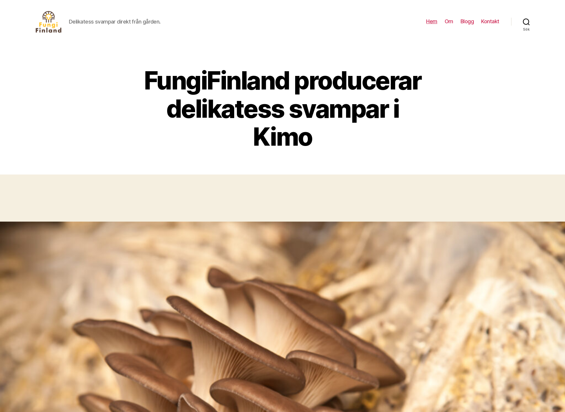 Screenshot for fungifinland.fi