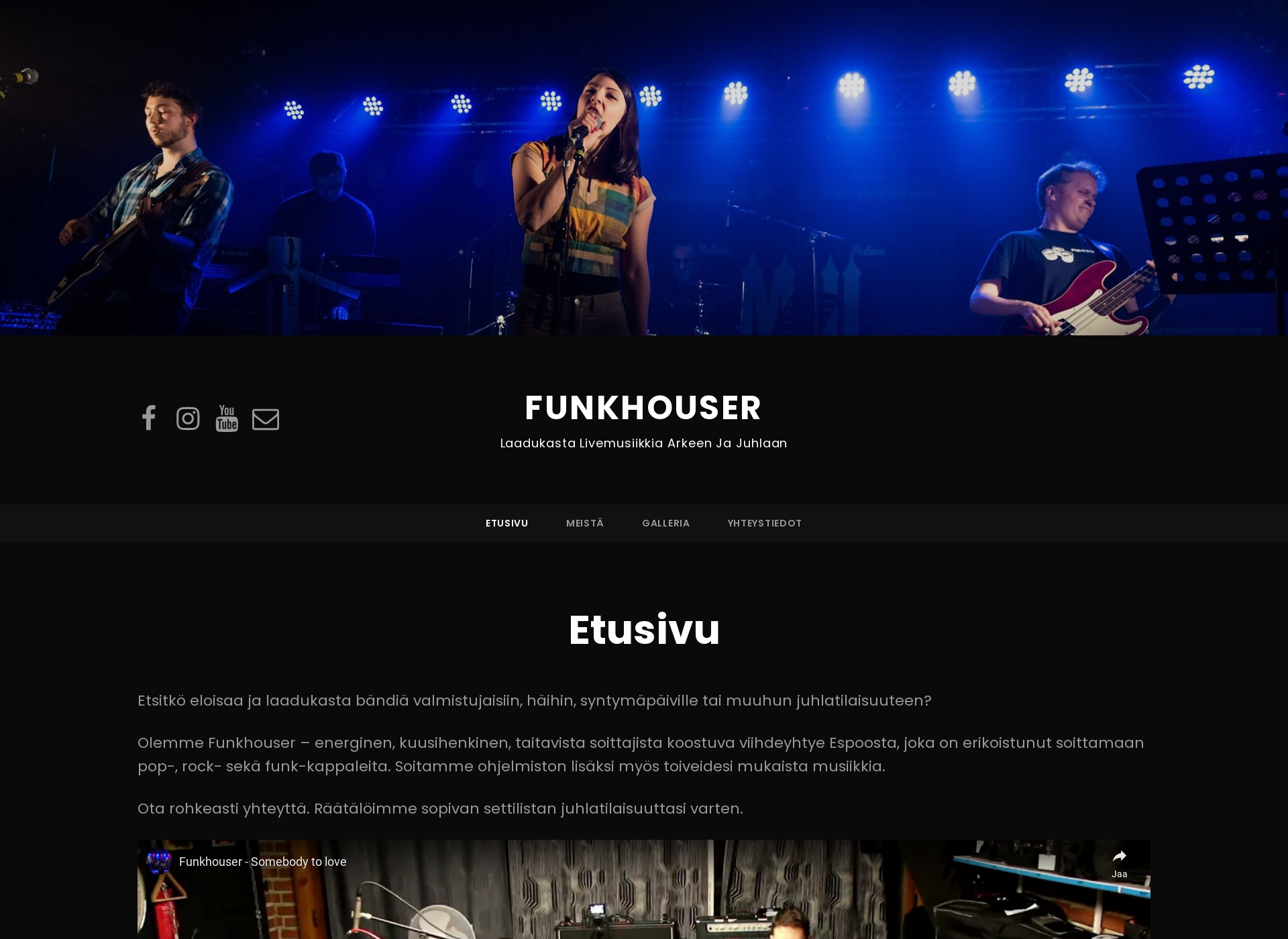 Screenshot for funkhouser.fi