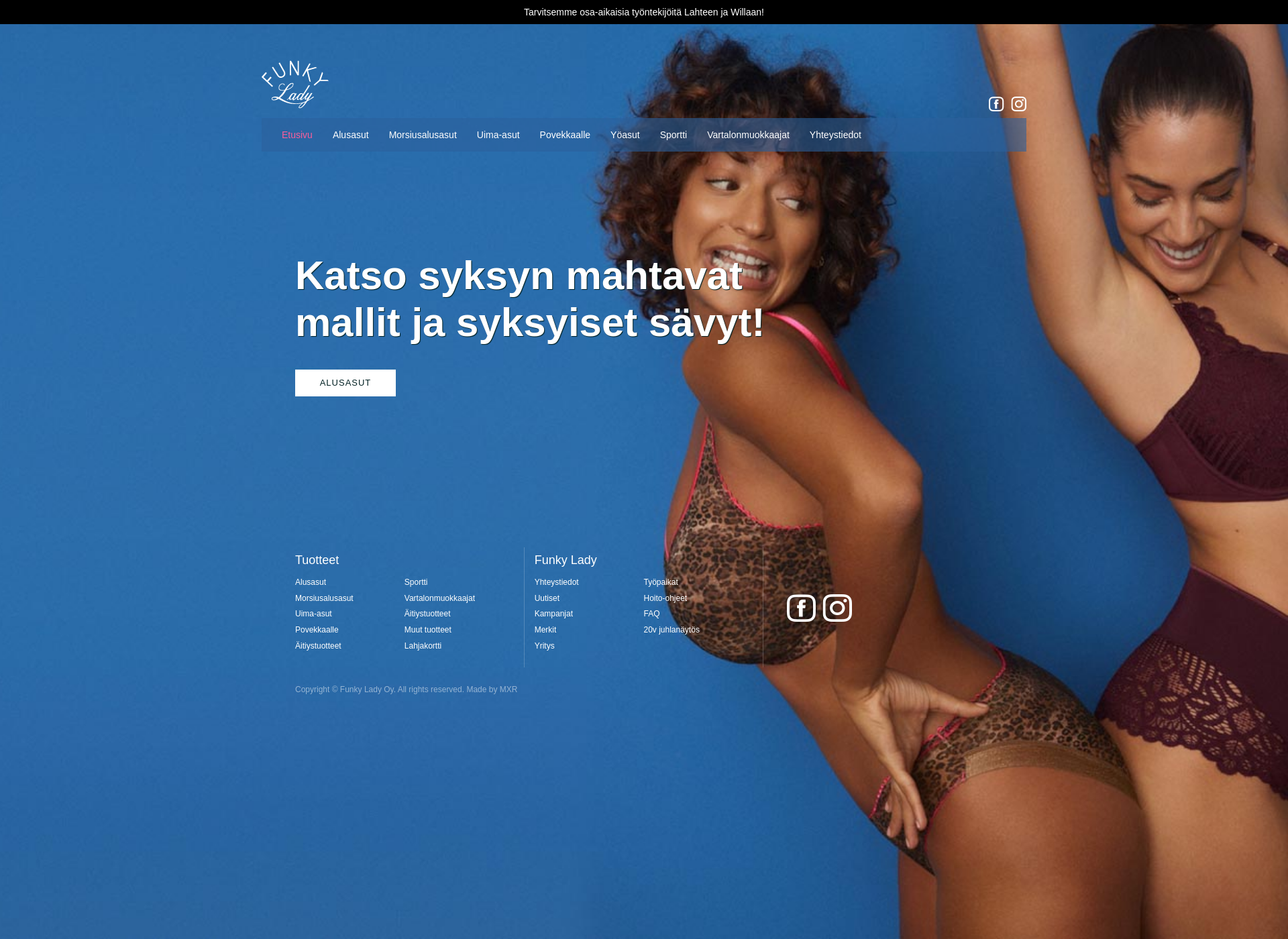Screenshot for funkylady.fi