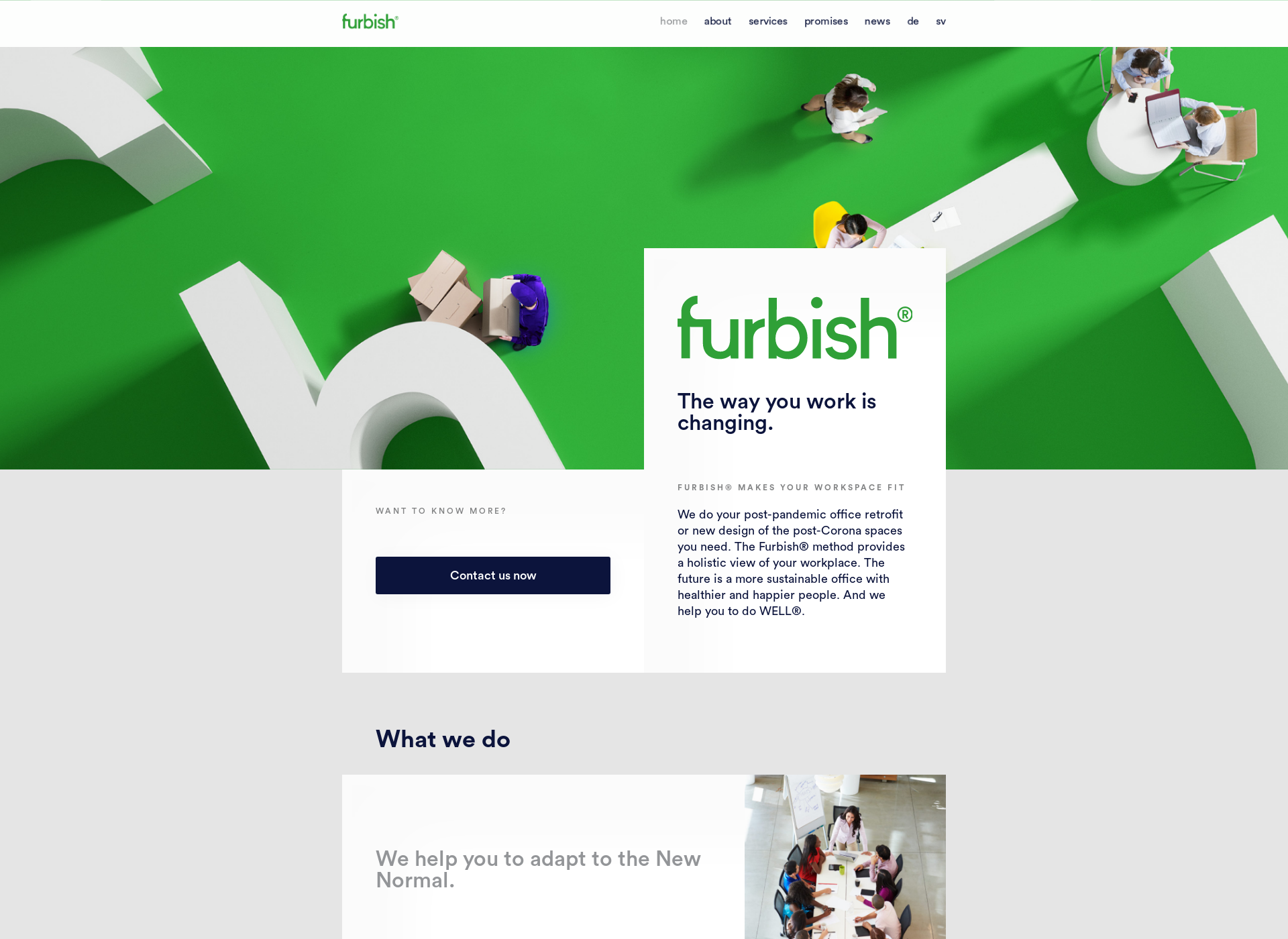 Screenshot for furbish.fi