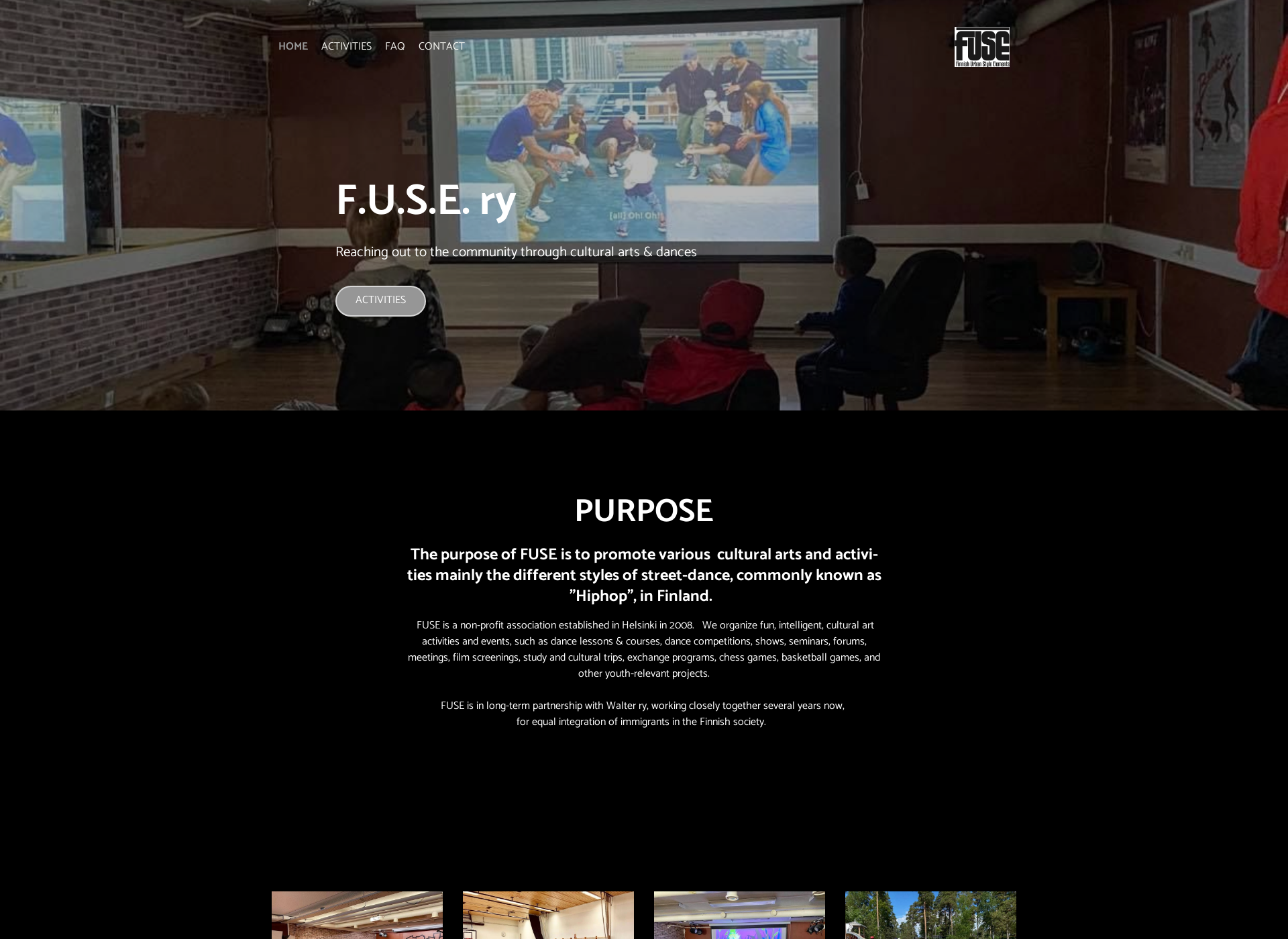 Skärmdump för fusery.fi