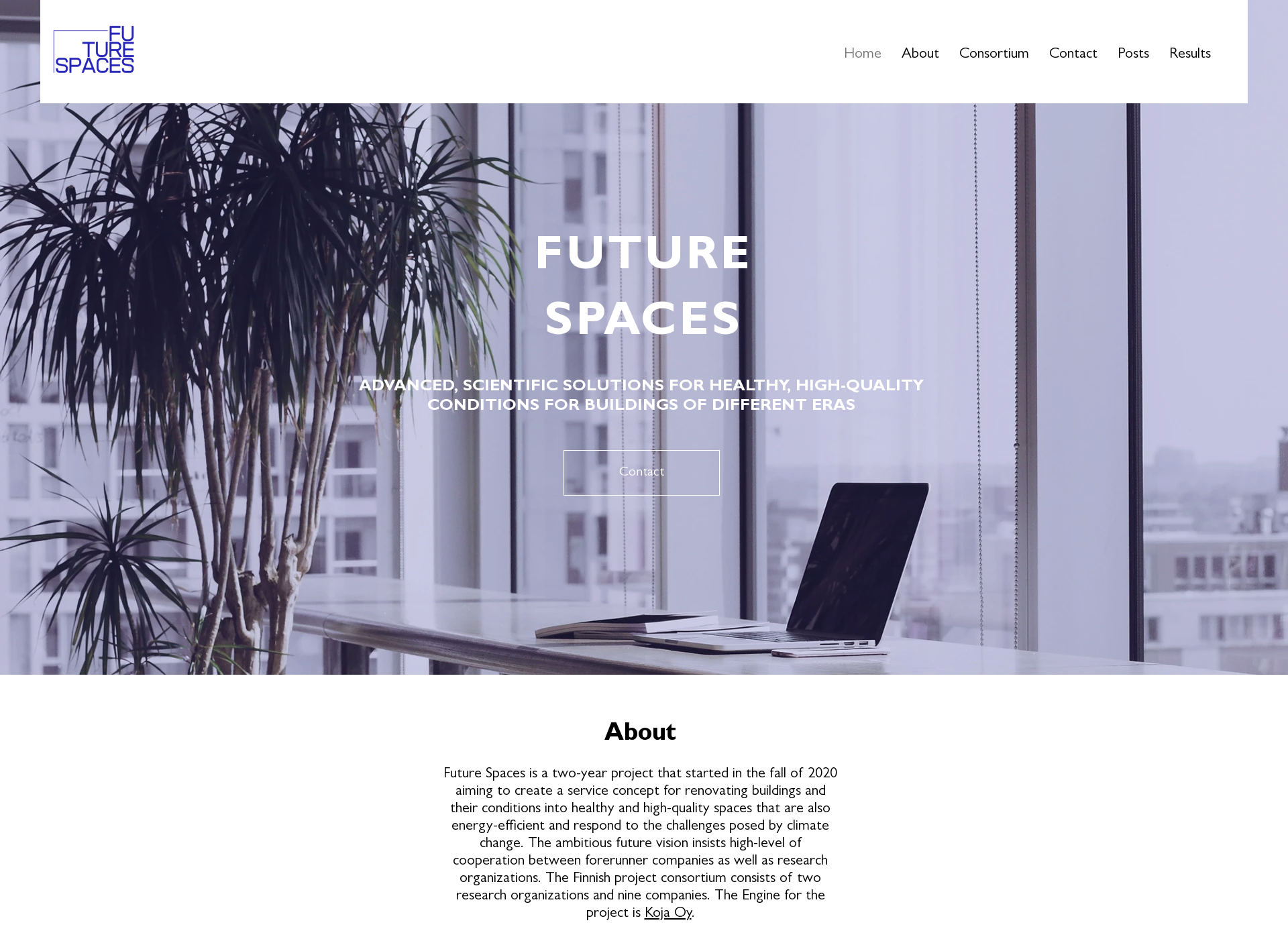 Screenshot for futurespace.fi