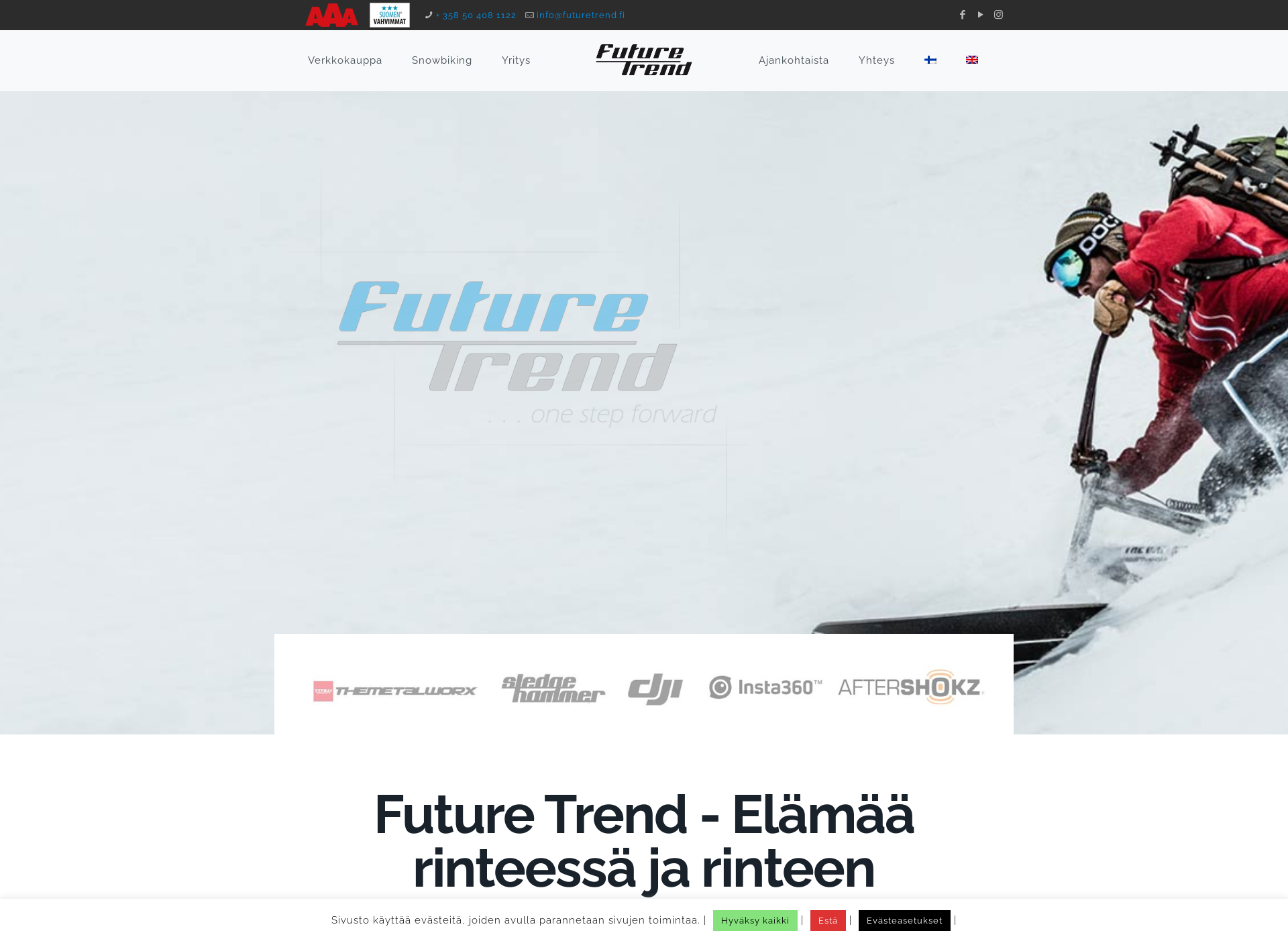 Screenshot for futuretrend.fi