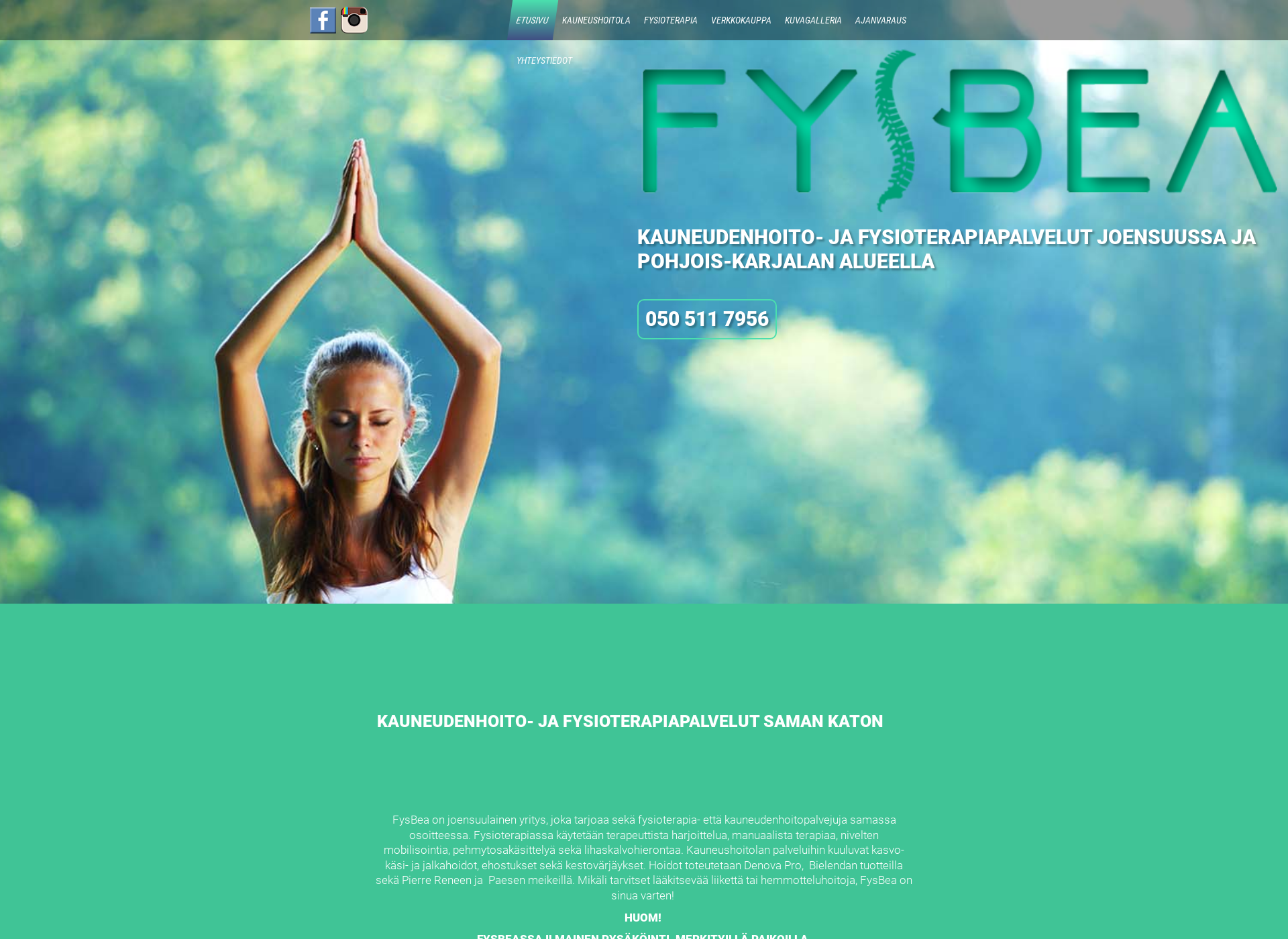 Screenshot for fysbea.fi