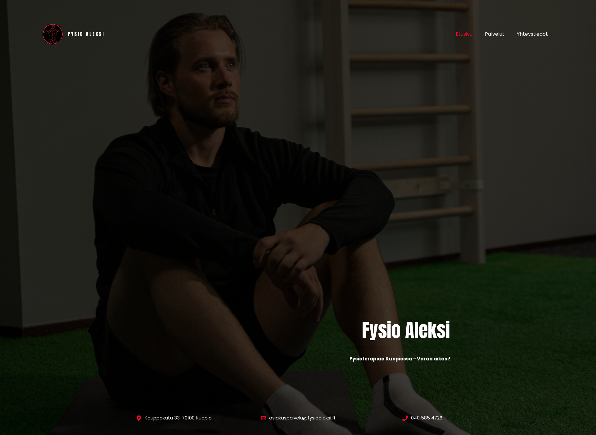 Screenshot for fysioaleksi.fi