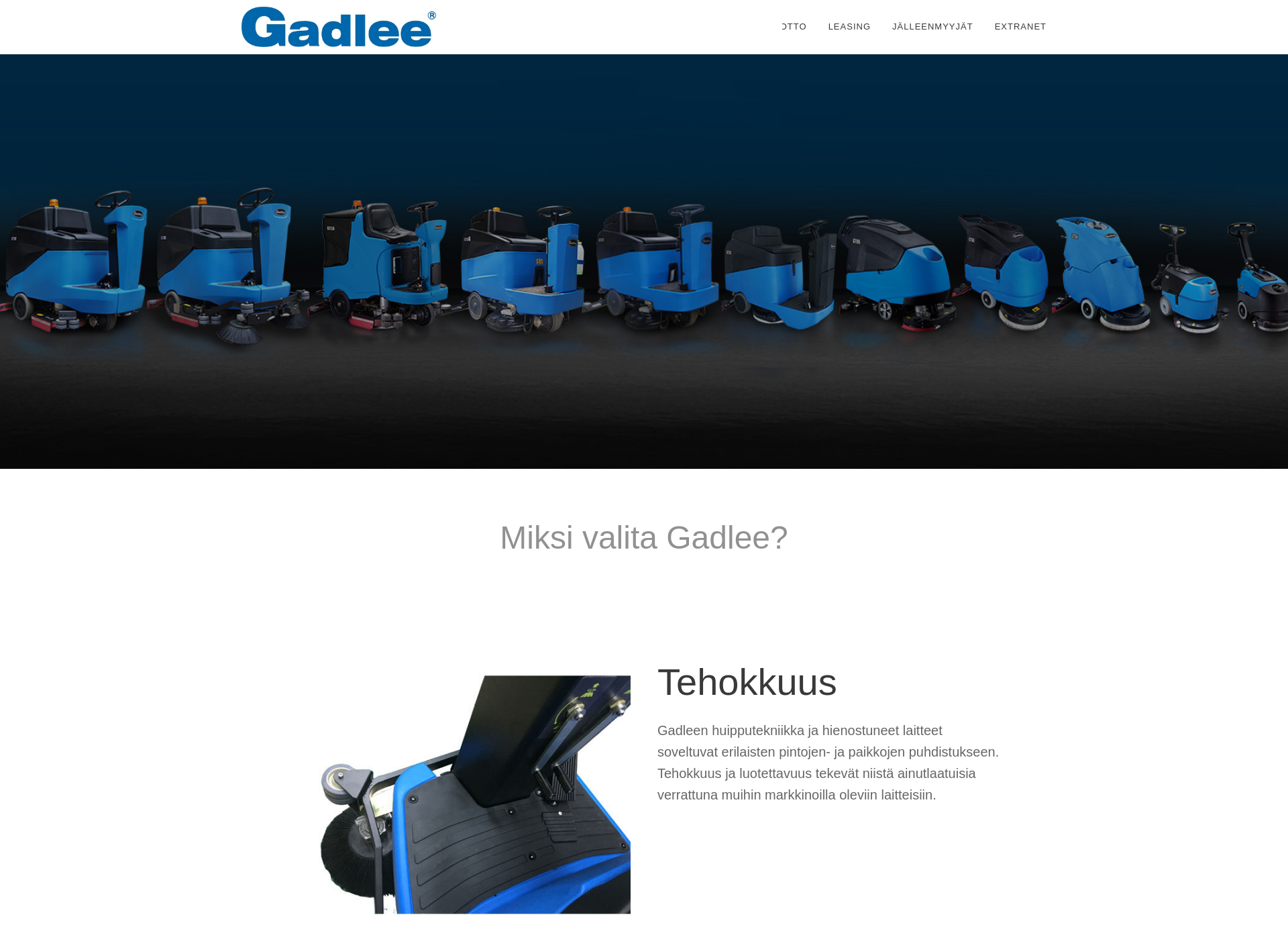 Screenshot for gadlee.fi