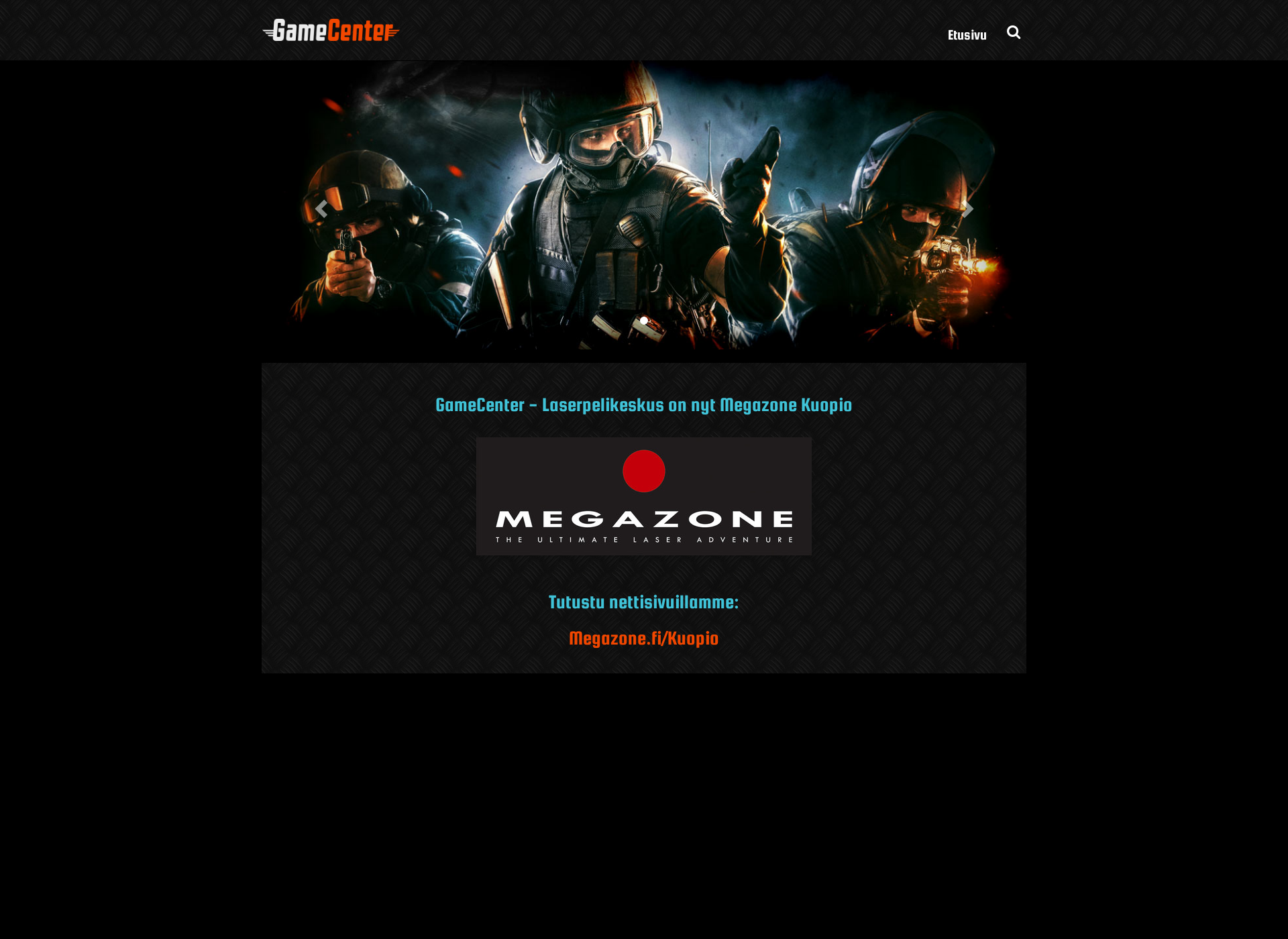 Screenshot for gamecenter.fi