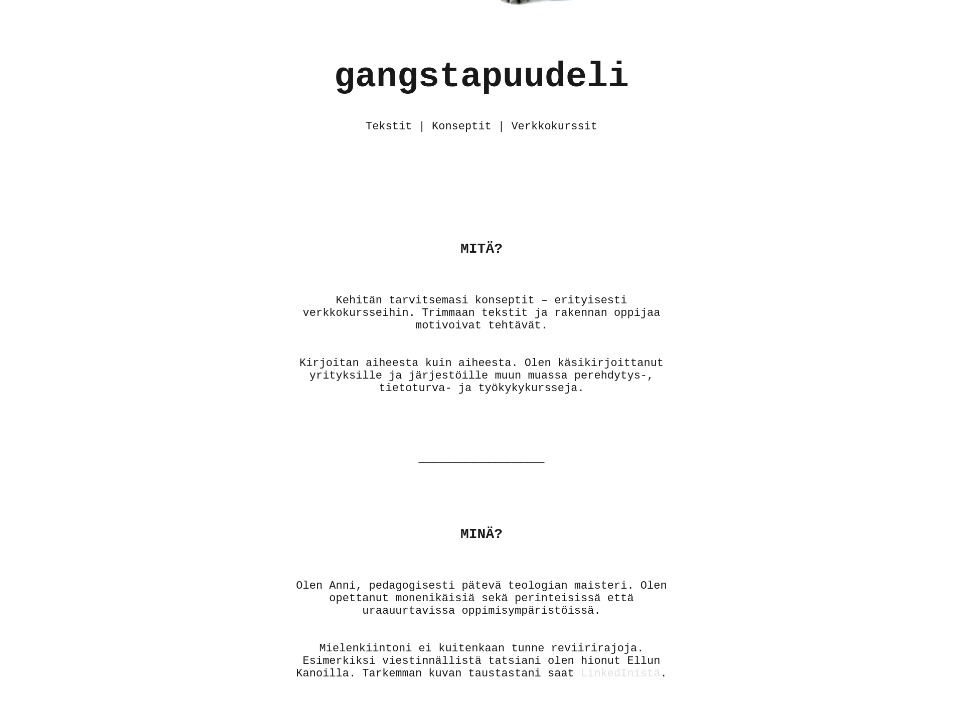 Screenshot for gangstapuudeli.fi