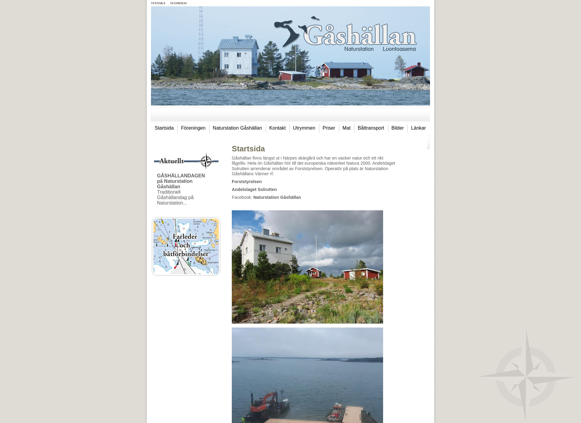 Screenshot for gashallan.fi