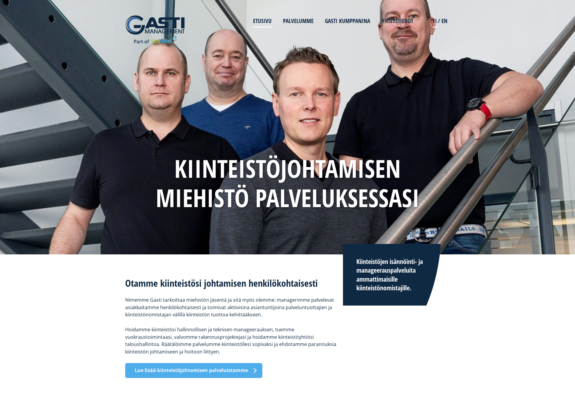 Screenshot for gasti.fi