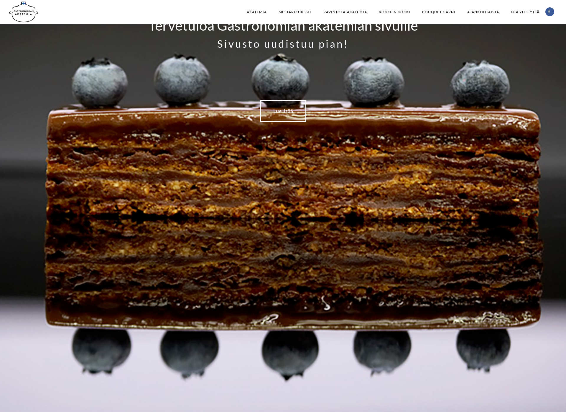 Screenshot for gastronomianakatemia.fi