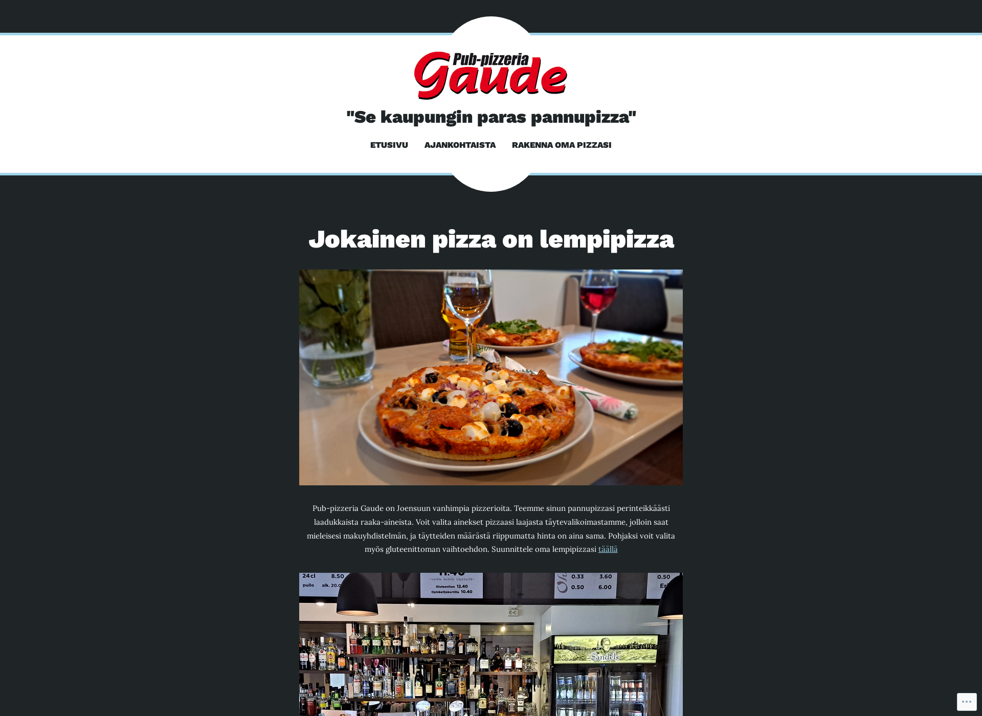 Screenshot for gaude.fi