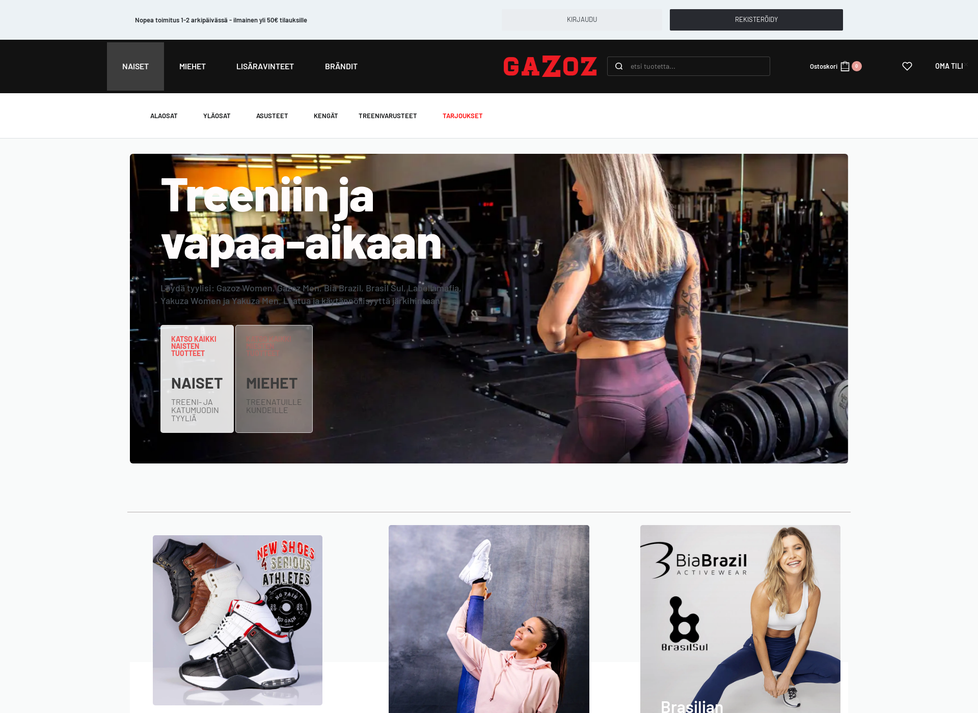 Screenshot for gazoz.fi