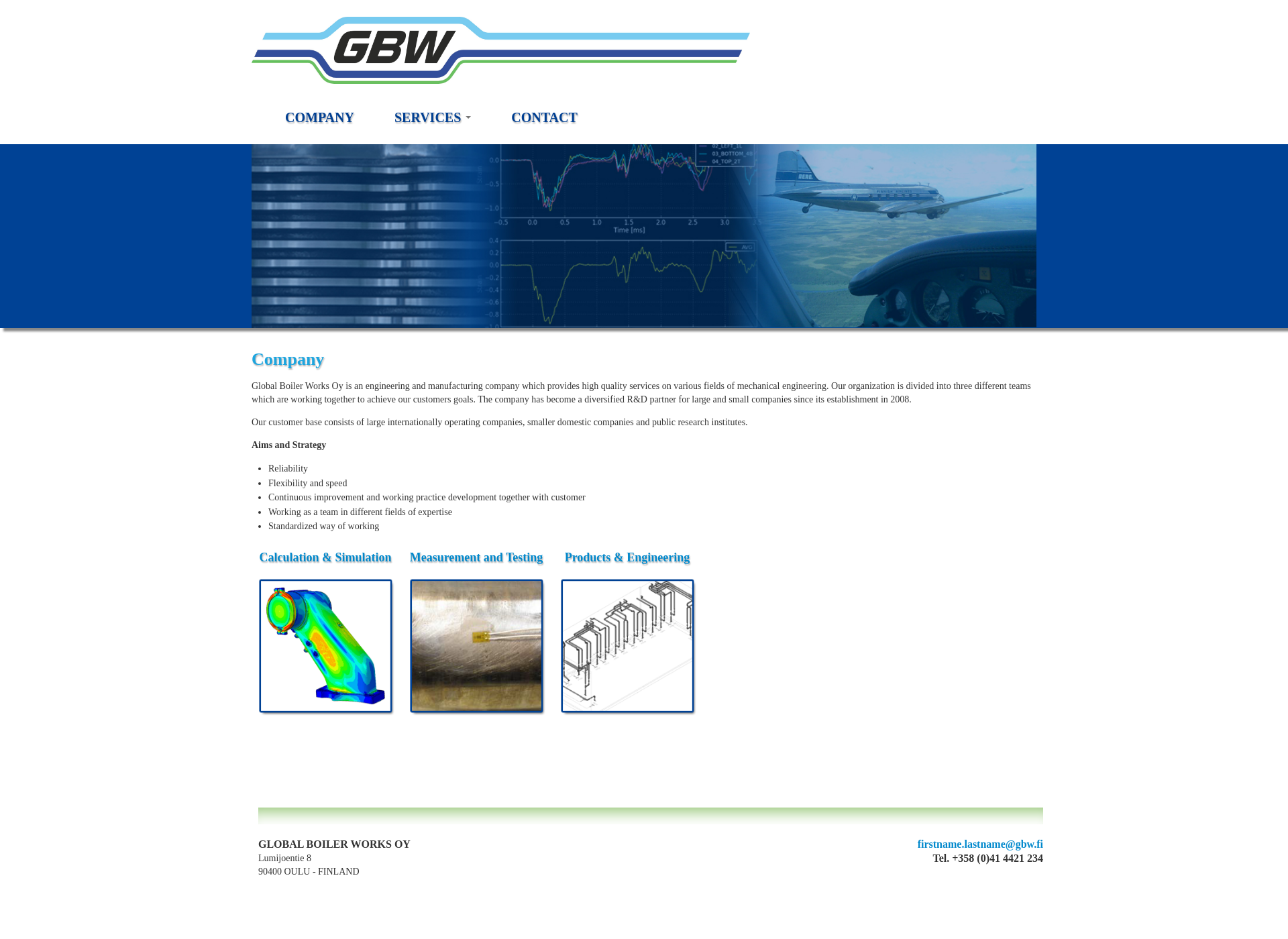 Screenshot for gbw.fi