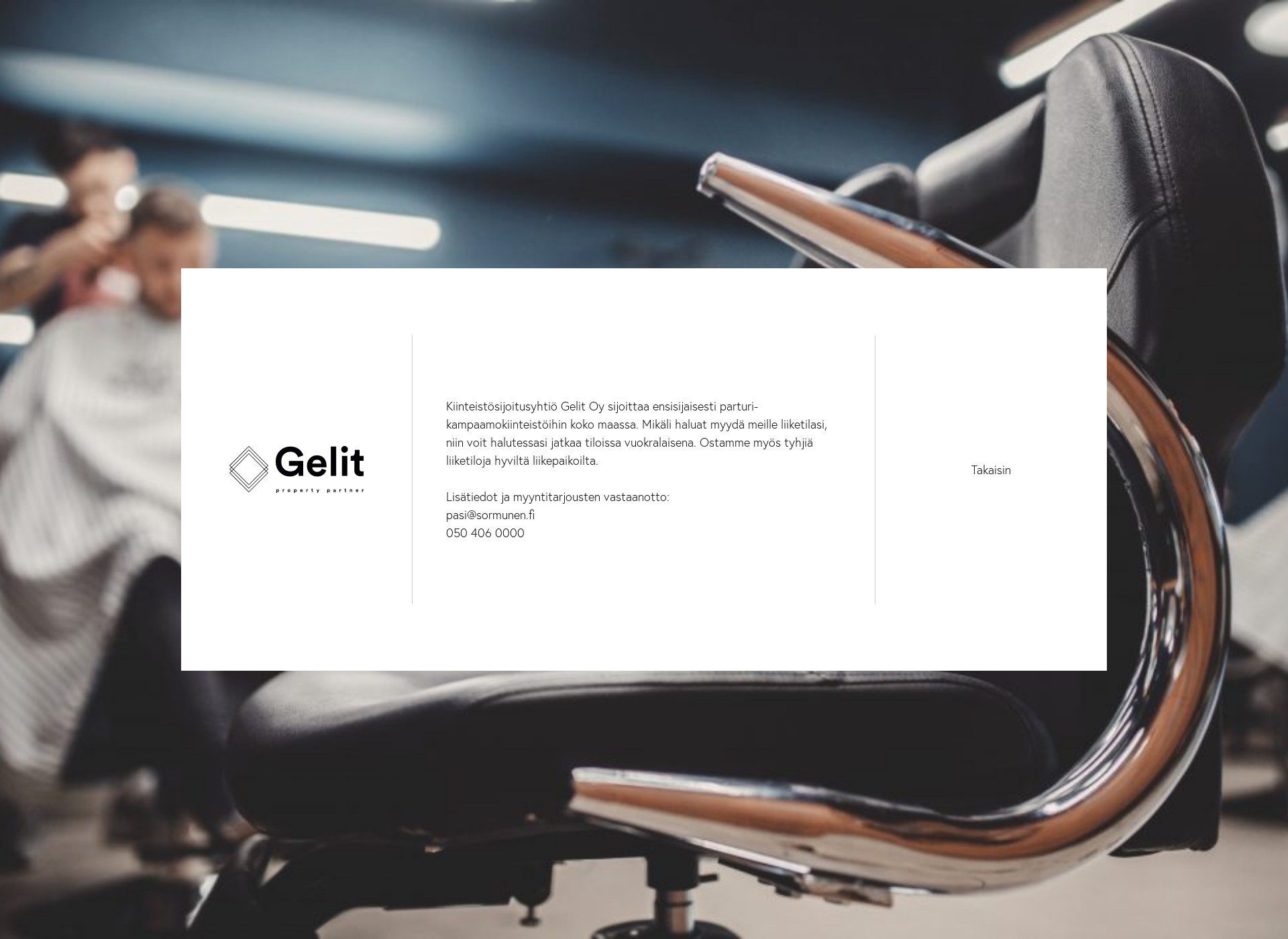 Screenshot for gelit.fi