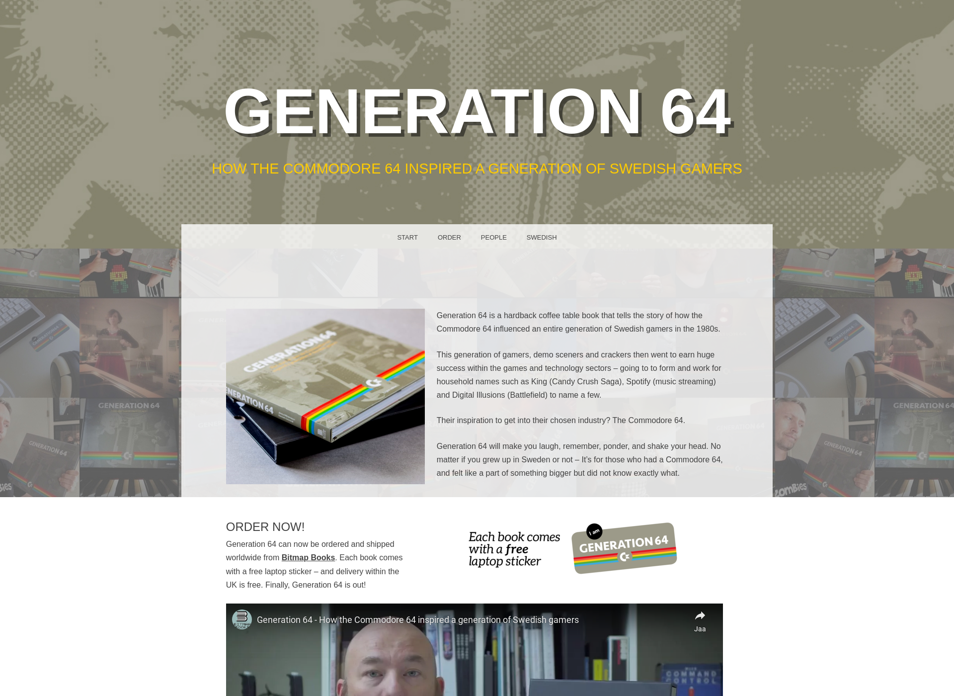 Screenshot for generation64.fi