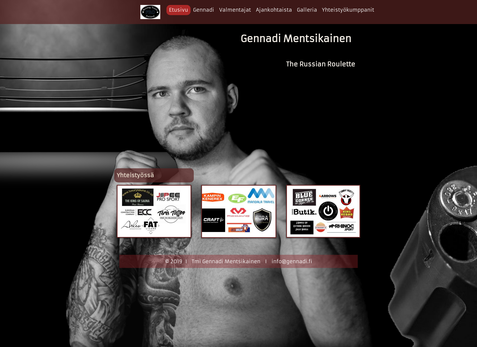 Skärmdump för gennadi.fi