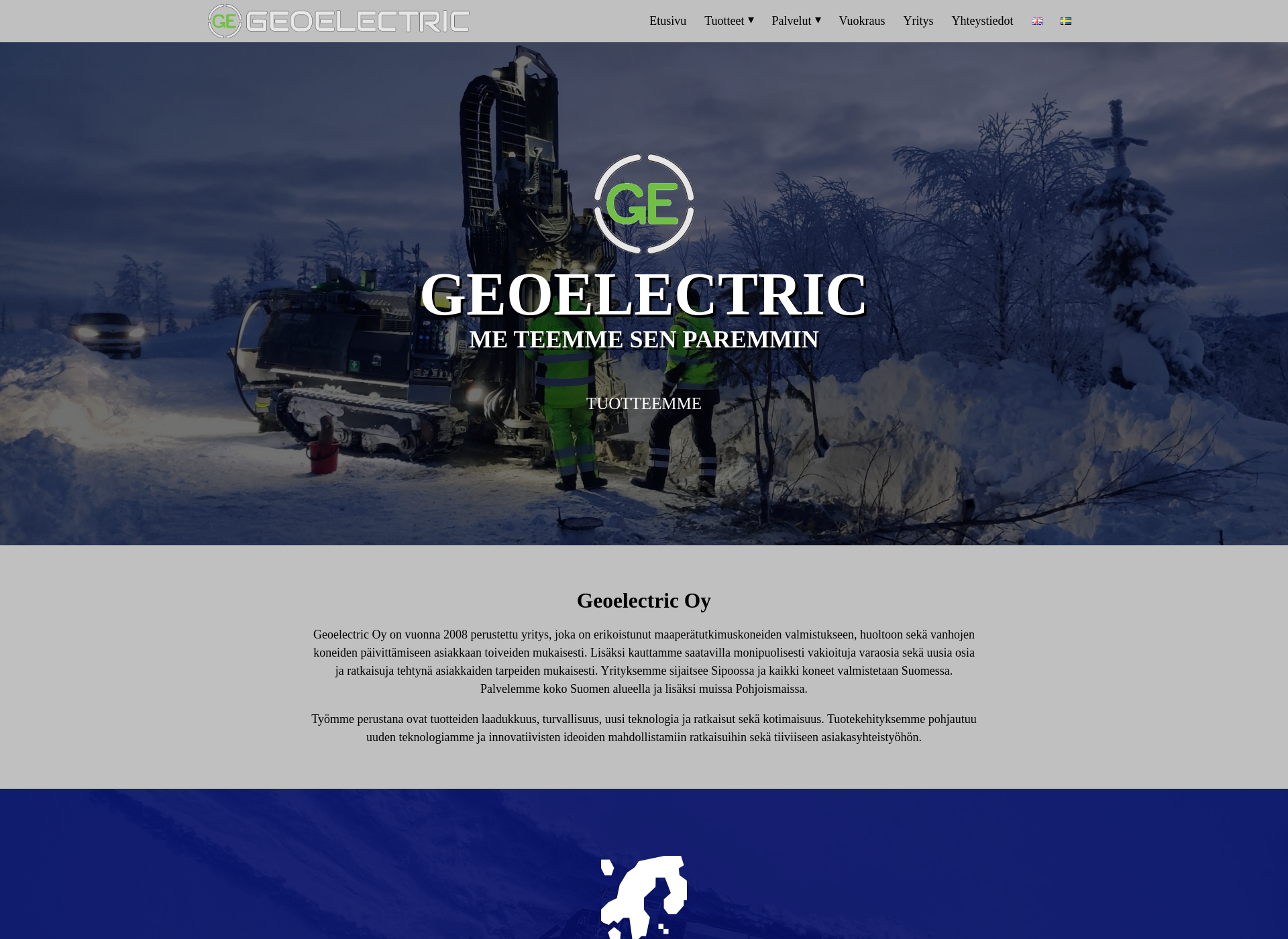 Näyttökuva geoelectric.fi