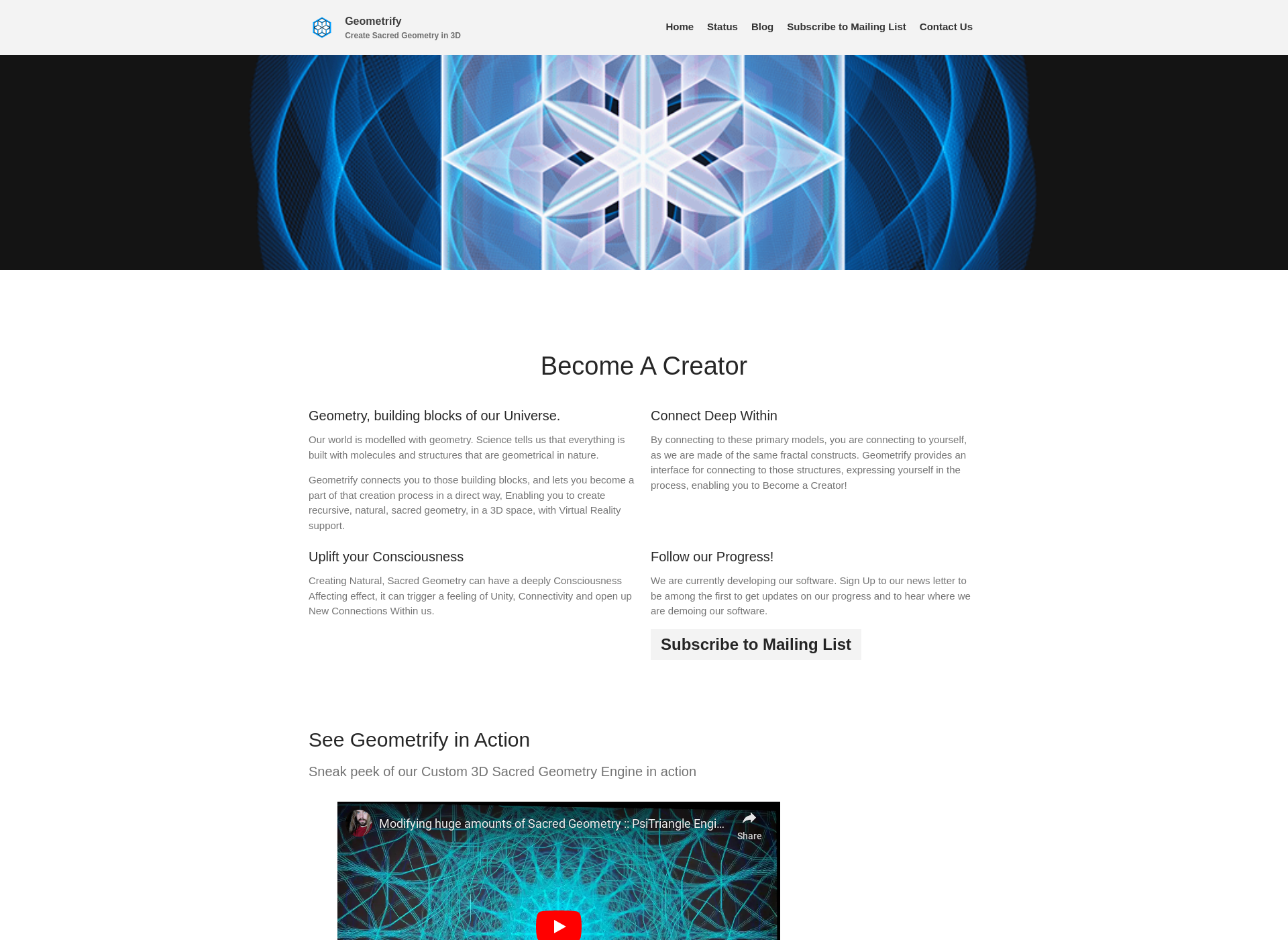 Screenshot for geometrify.fi
