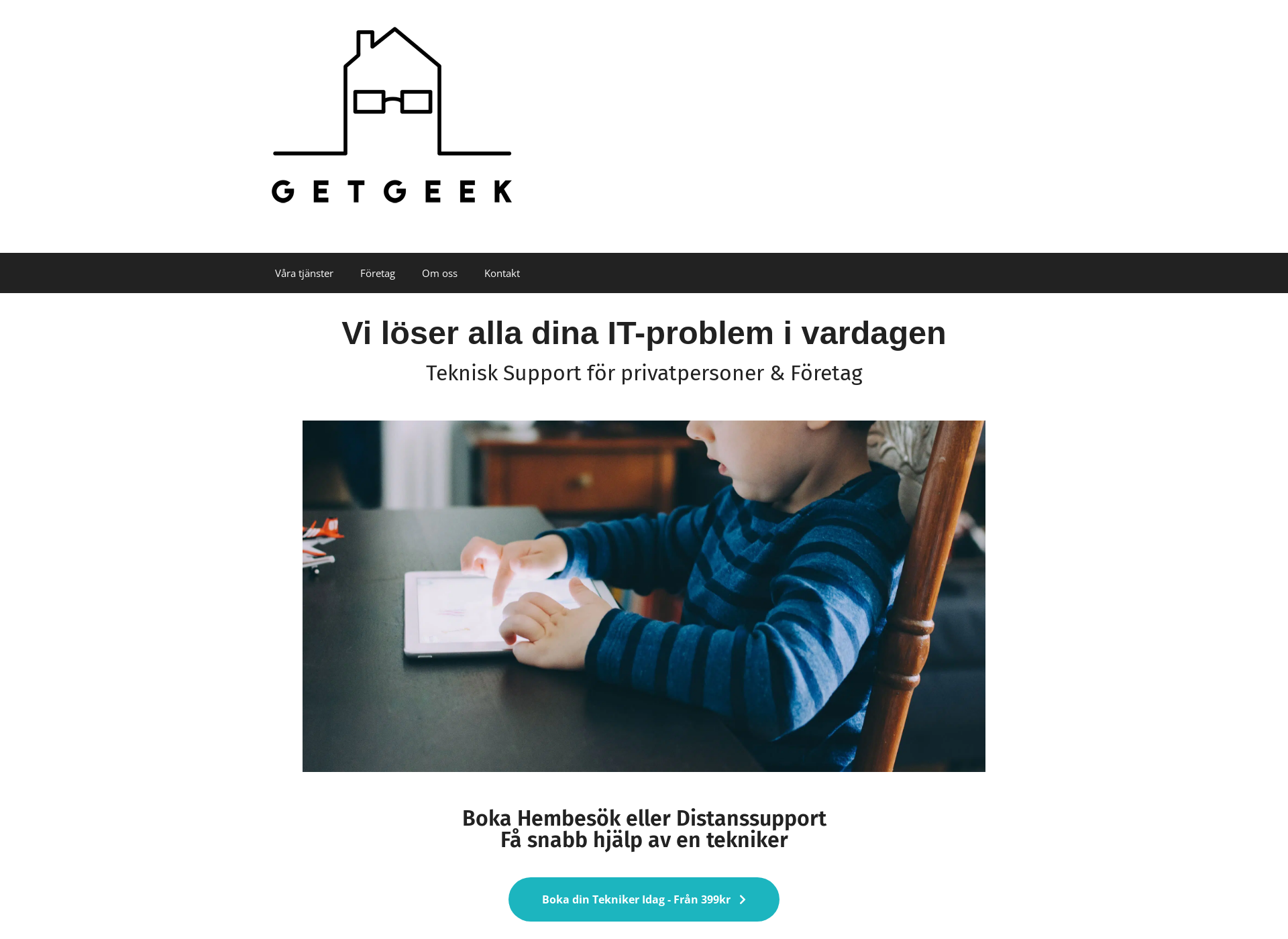 Screenshot for getgeek.fi