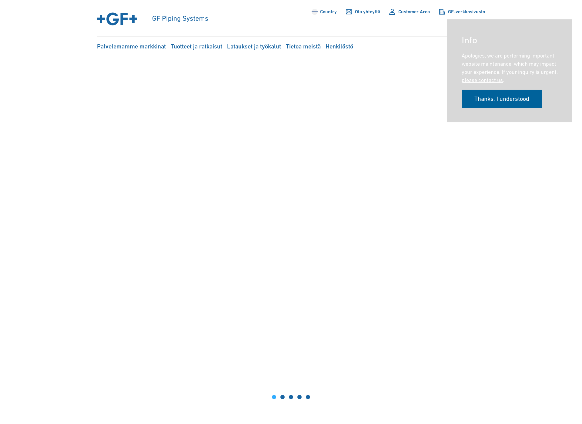 Screenshot for gfps.fi