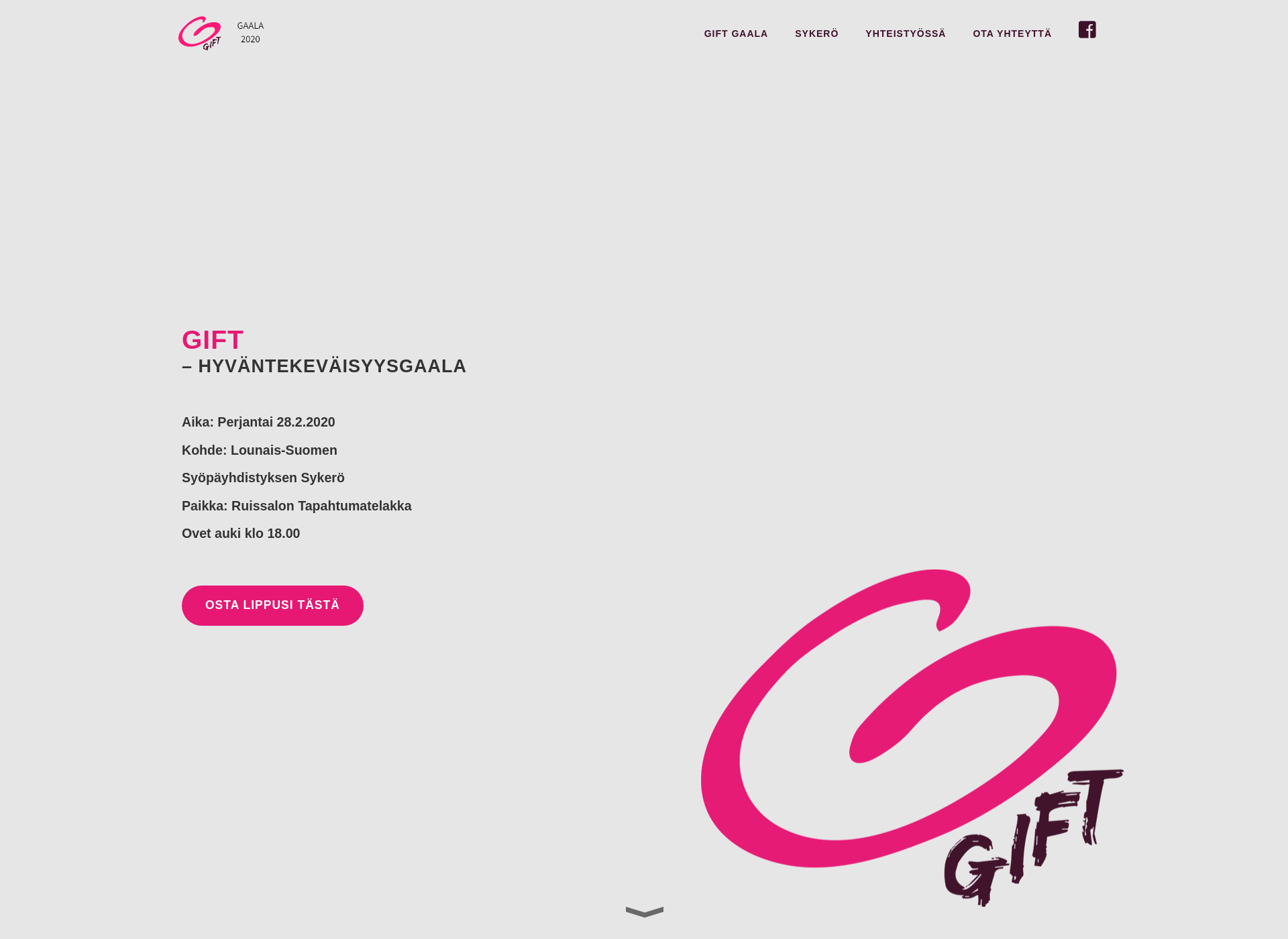 Screenshot for giftsuomi.fi