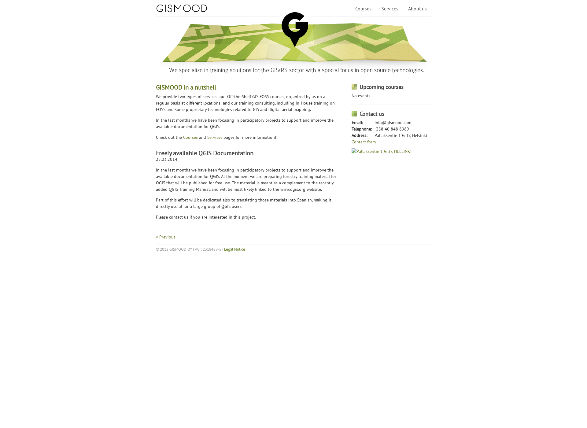 Screenshot for gismood.com