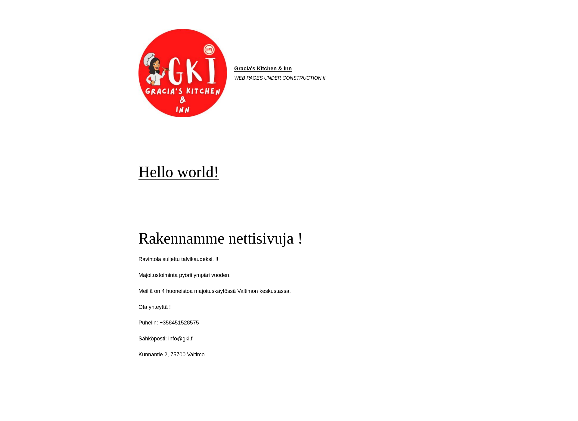 Screenshot for gki.fi