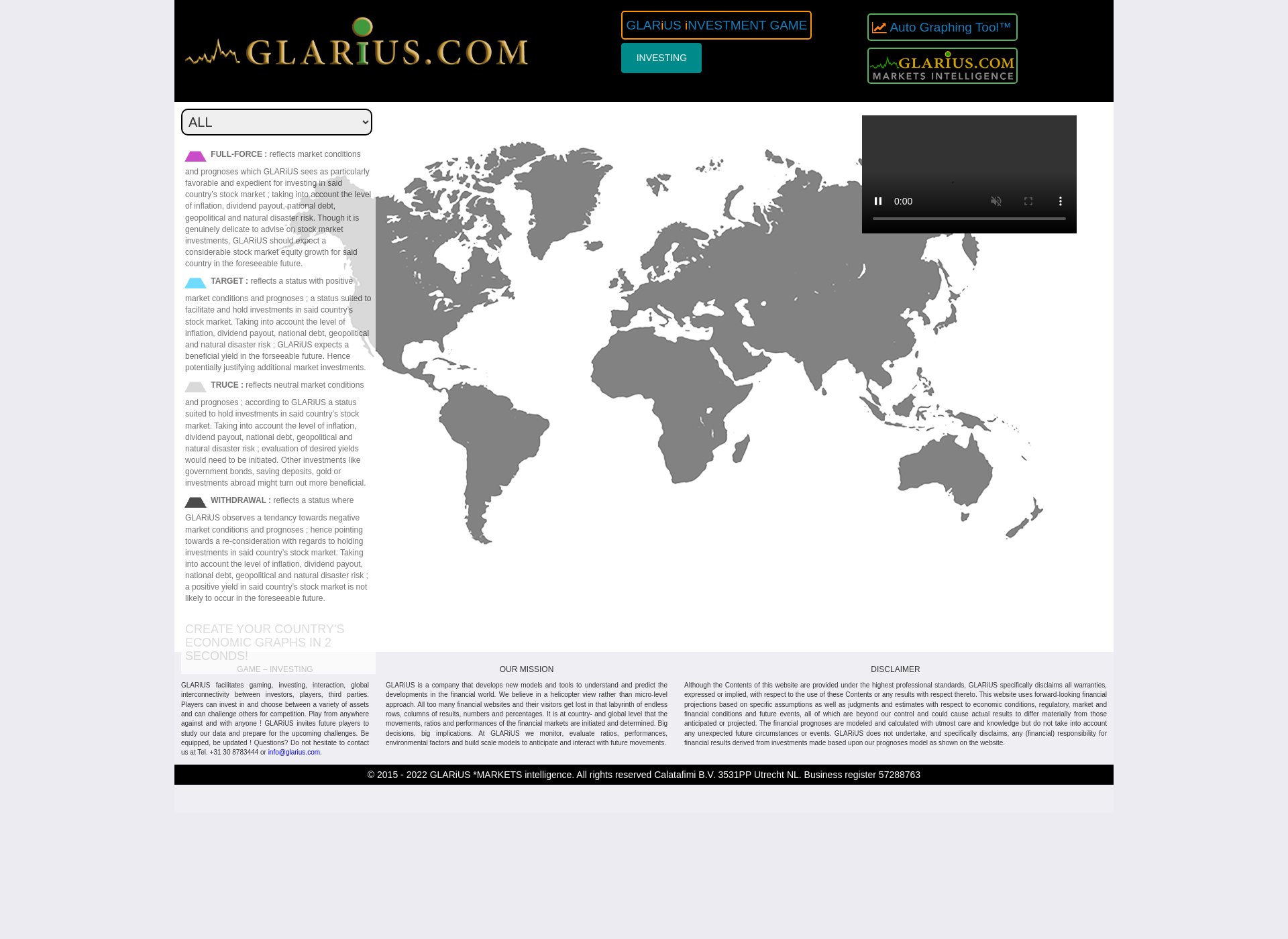 Screenshot for glarius.fi