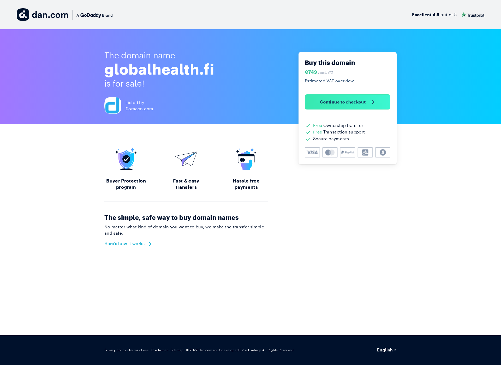 Screenshot for globalhealth.fi