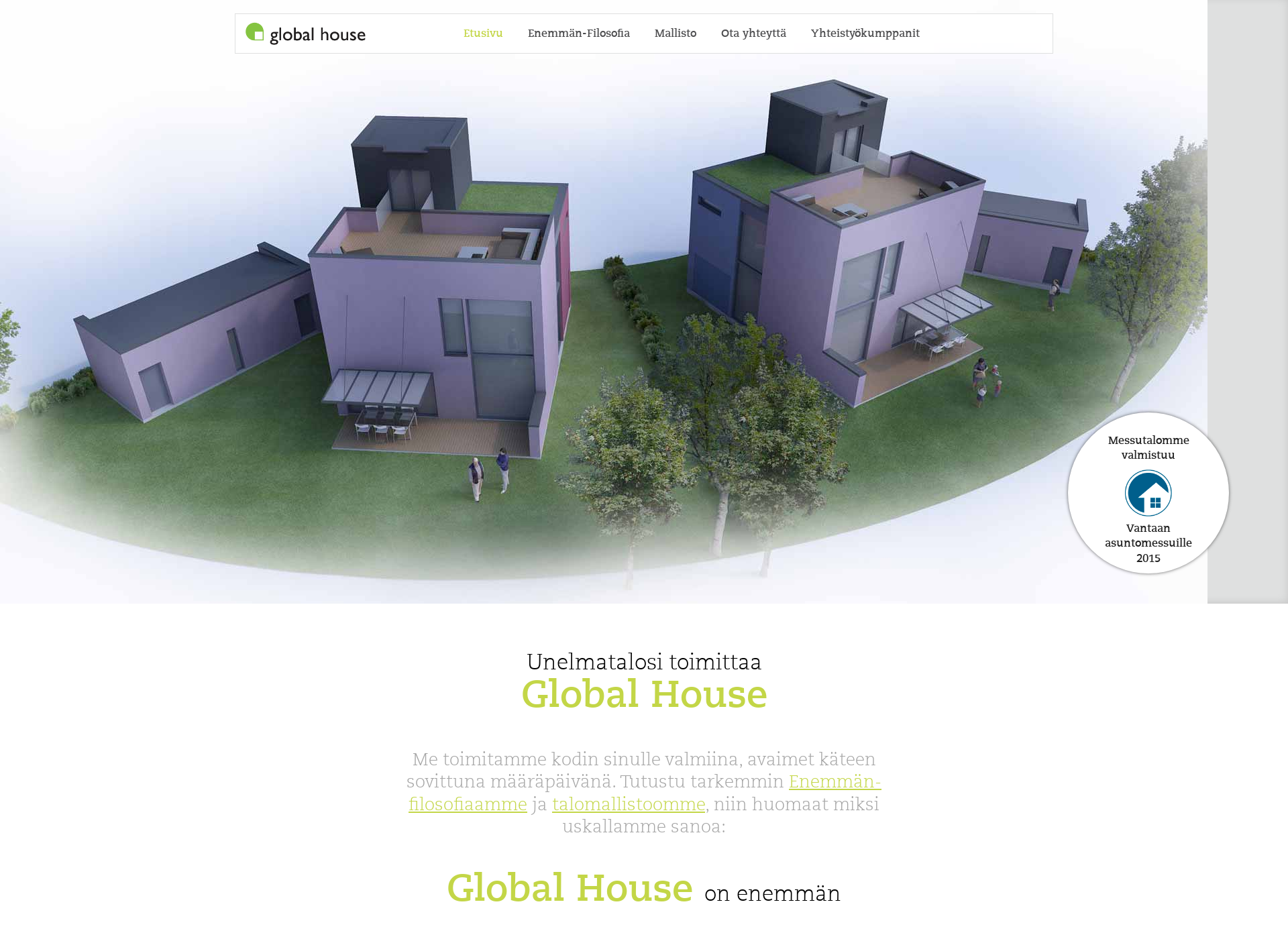 Screenshot for globalhouse.fi
