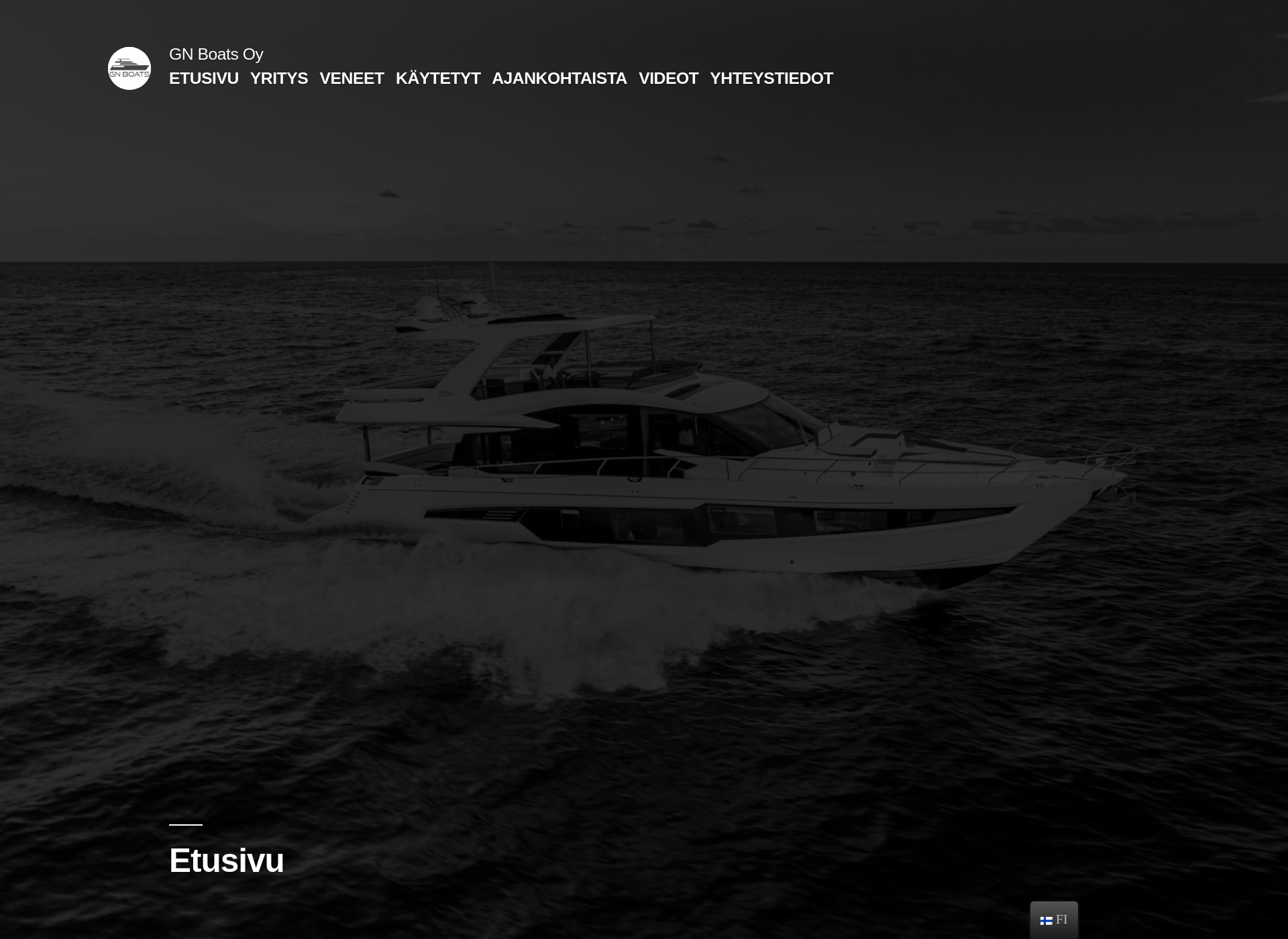 Skärmdump för gnboats.fi