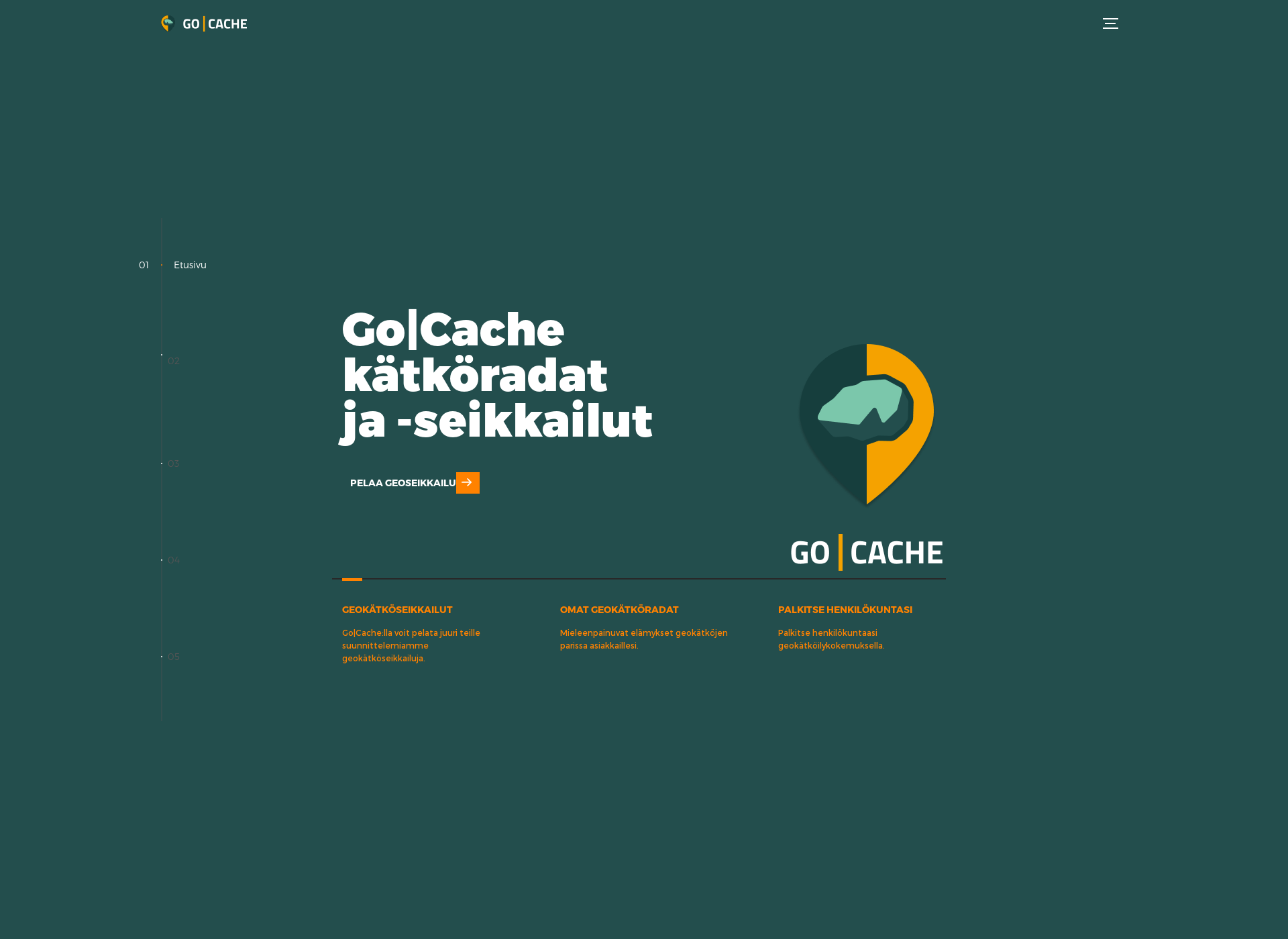 Screenshot for gocache.fi