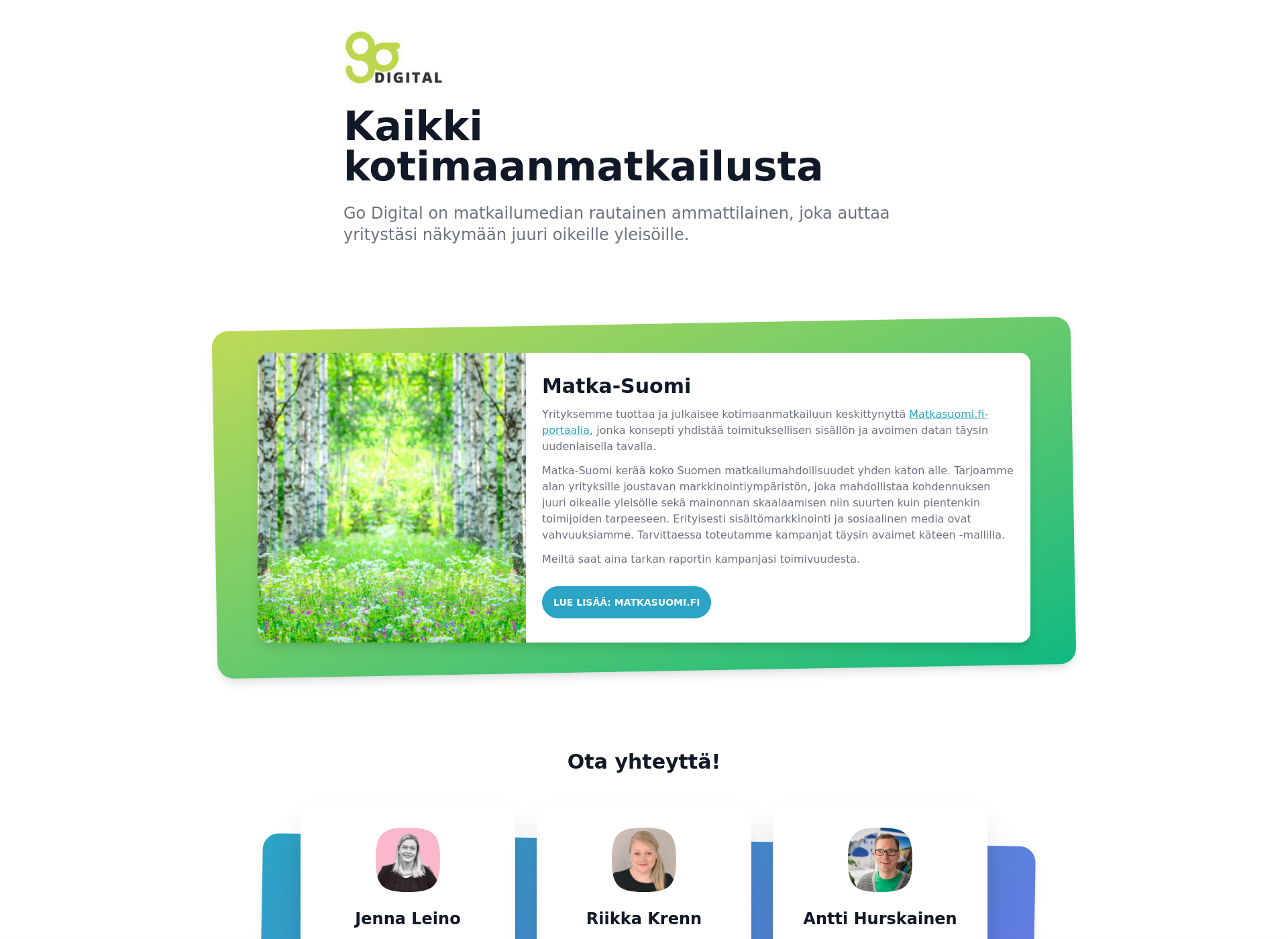 Skärmdump för godigital.fi