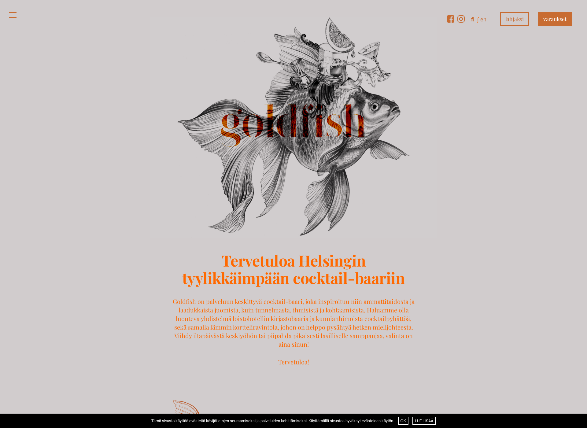 Screenshot for goldfish.fi