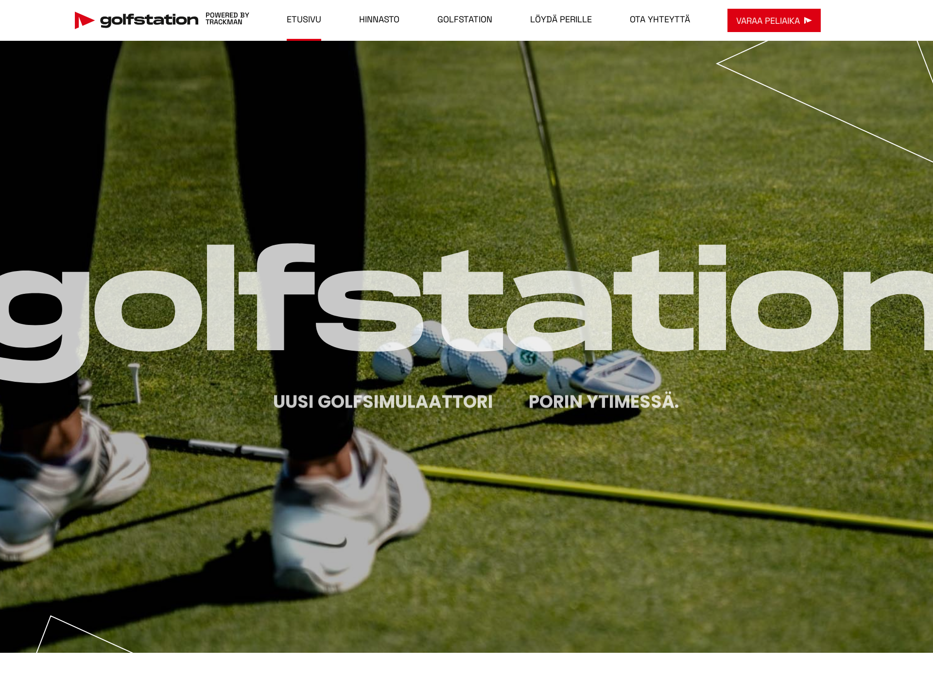 Screenshot for golfstation.fi