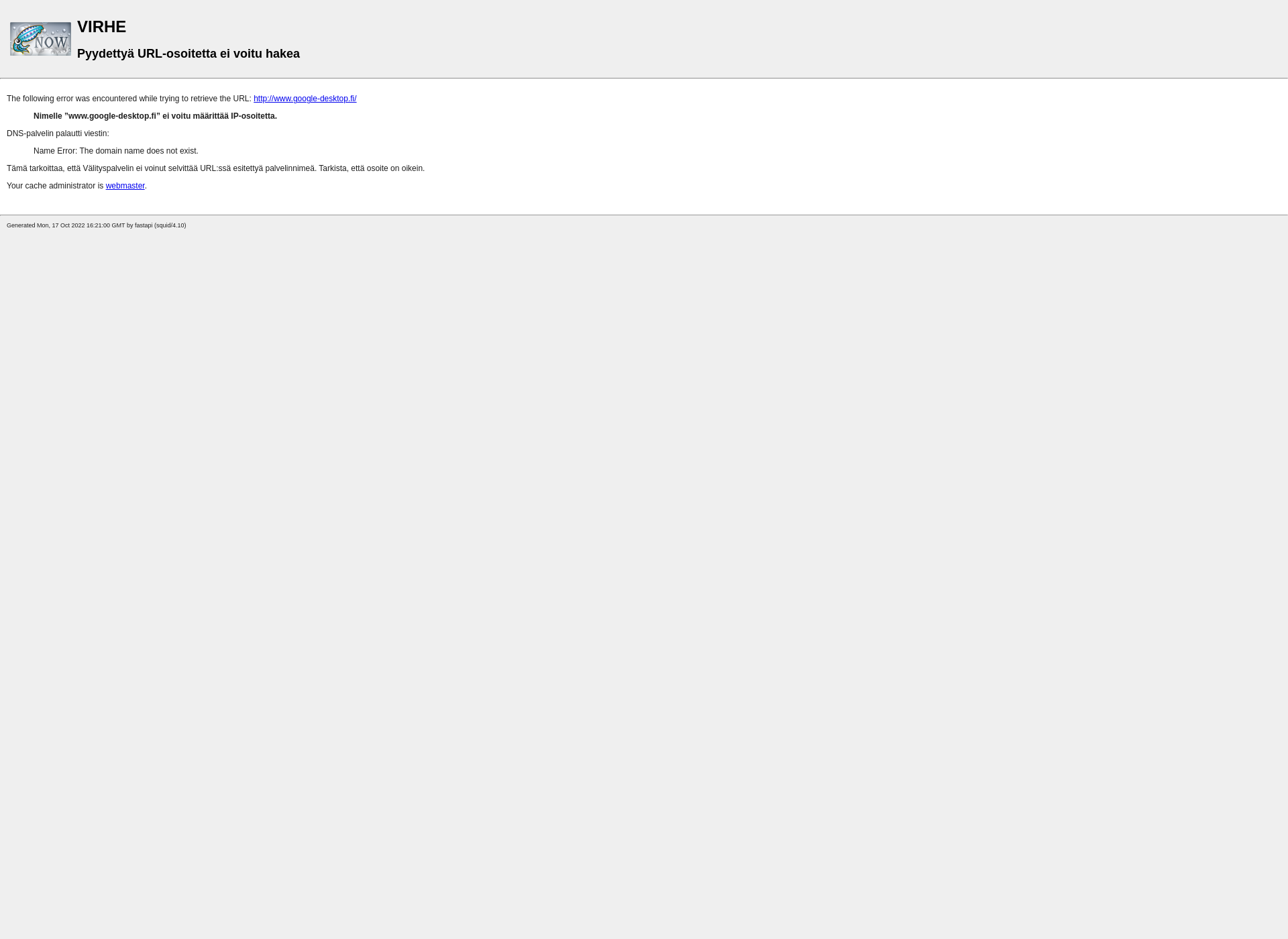 Screenshot for google-desktop.fi