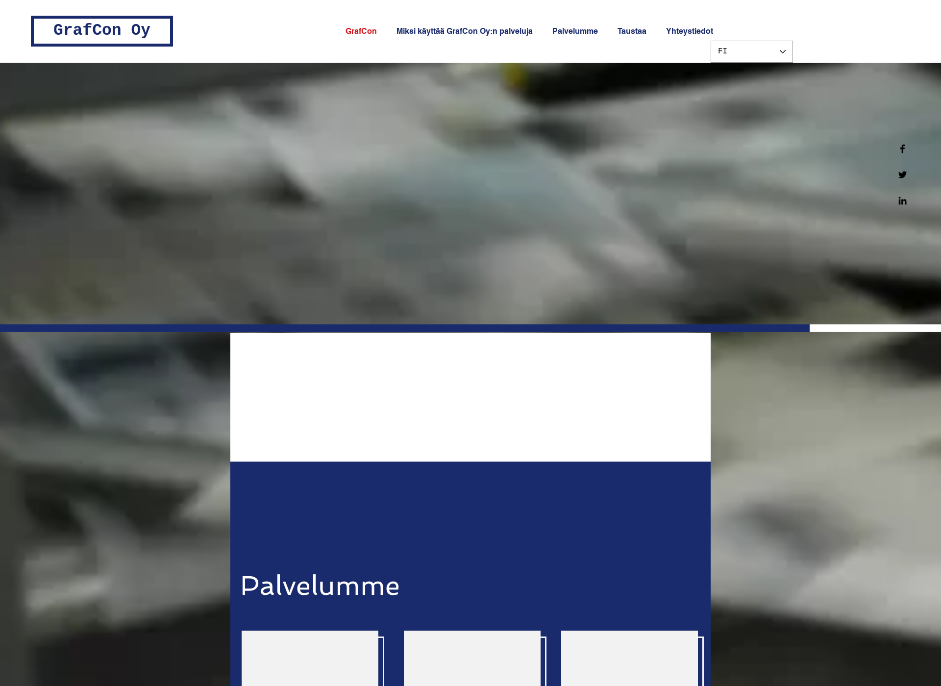 Screenshot for grafcon.fi