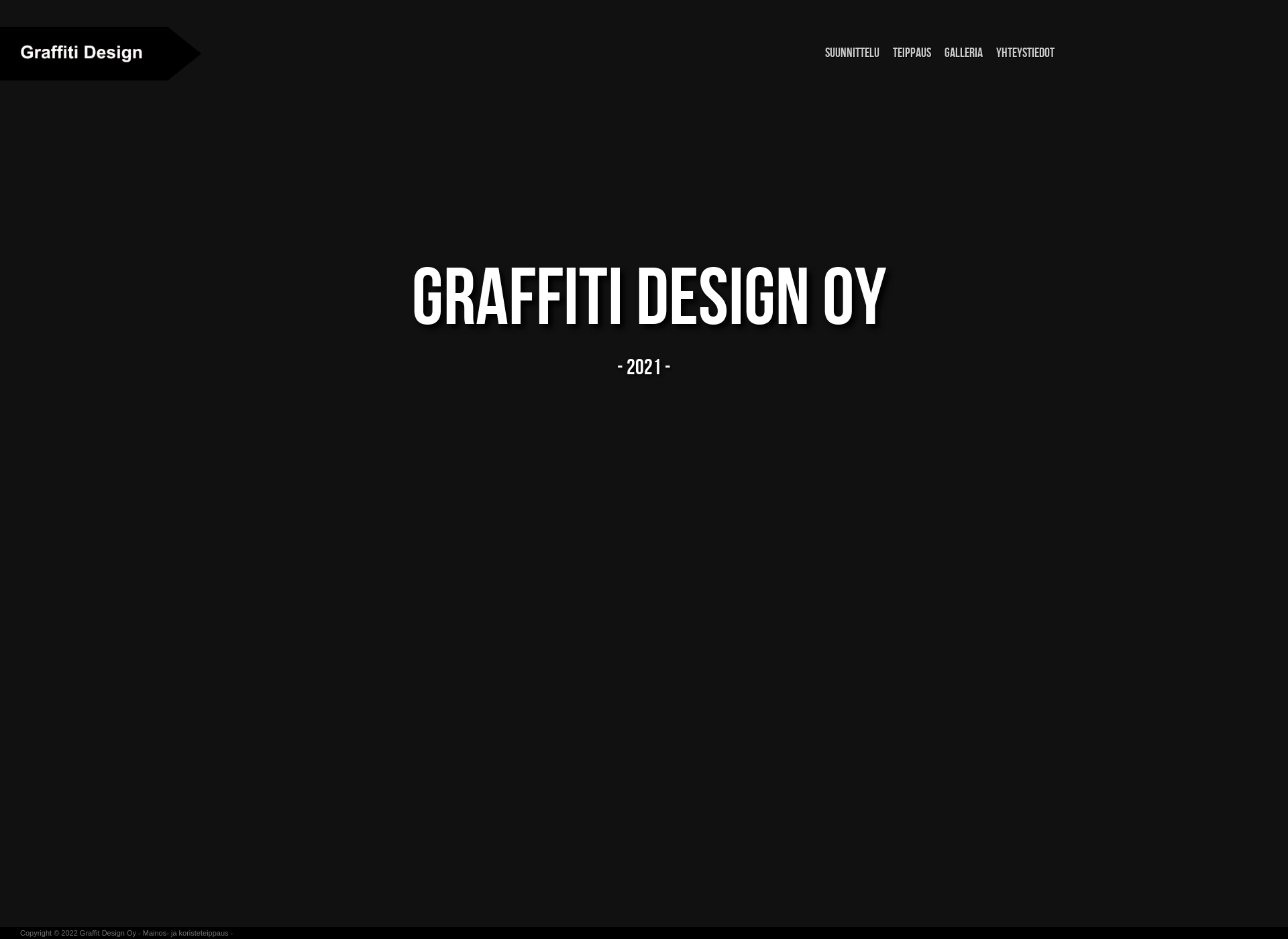 Skärmdump för graffitidesign.fi