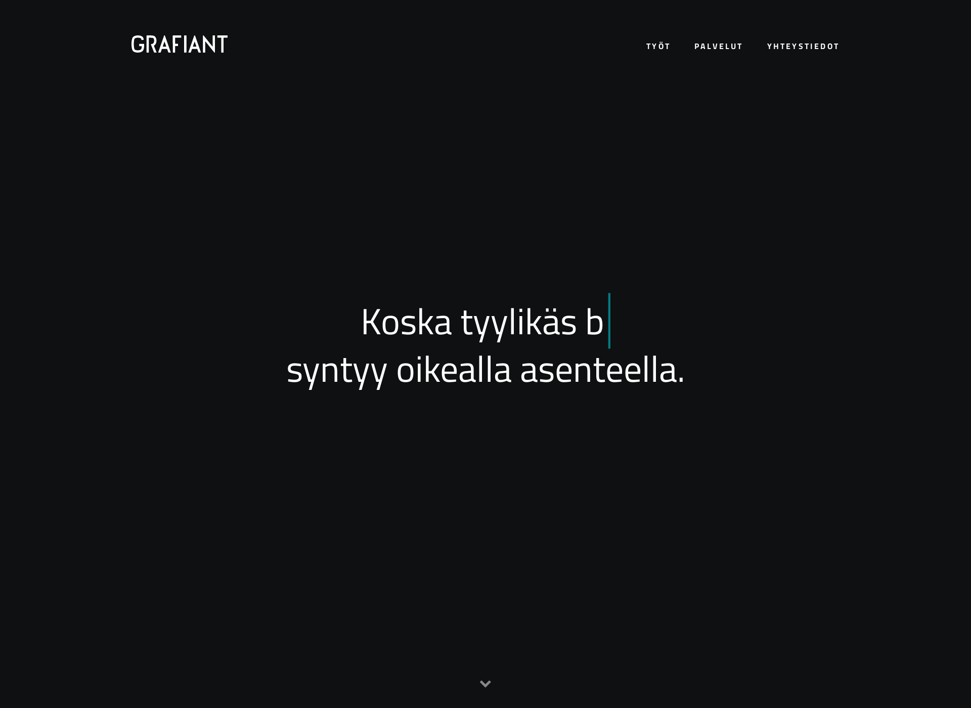 Skärmdump för grafiant.fi