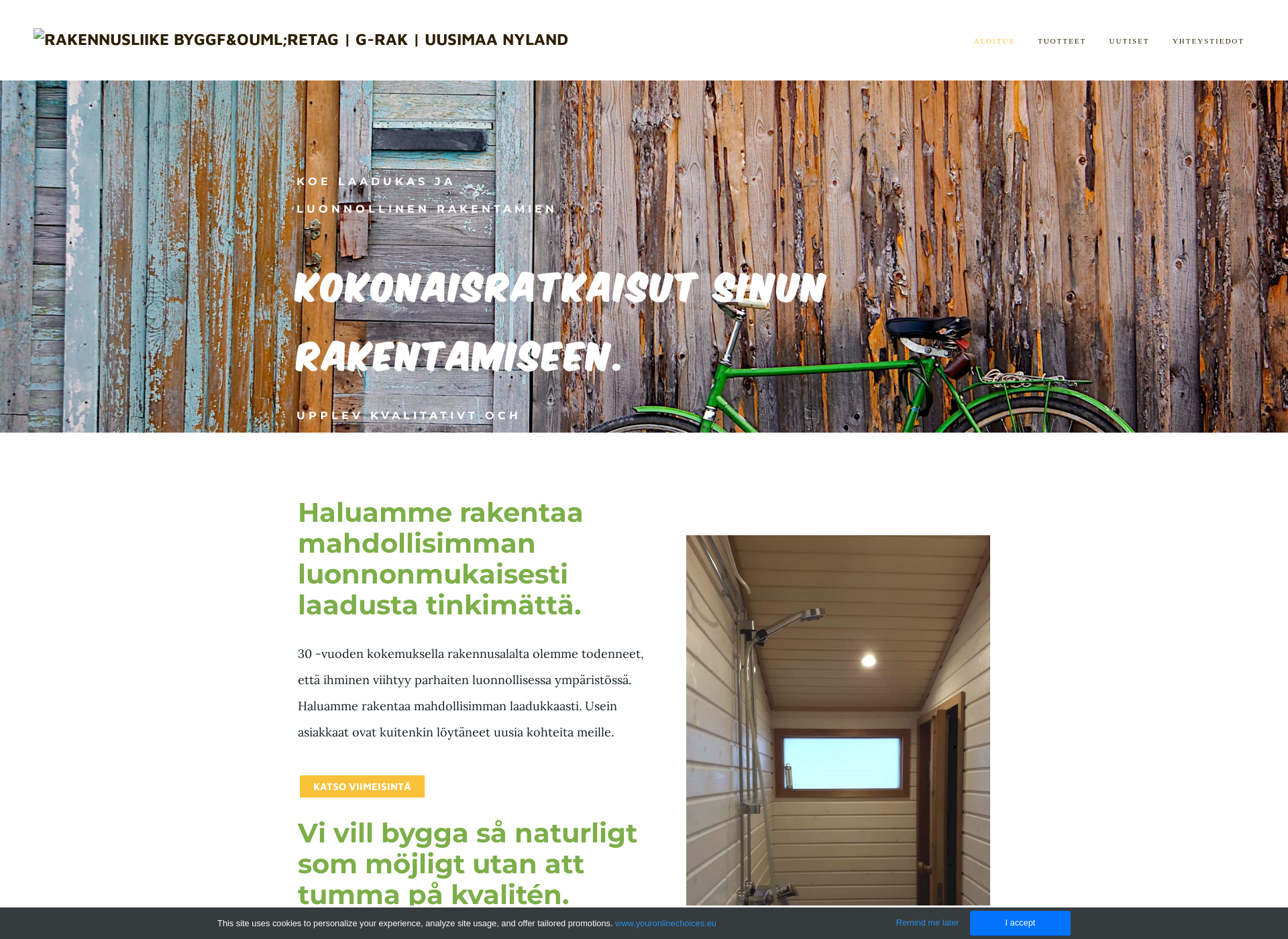 Screenshot for grak.fi