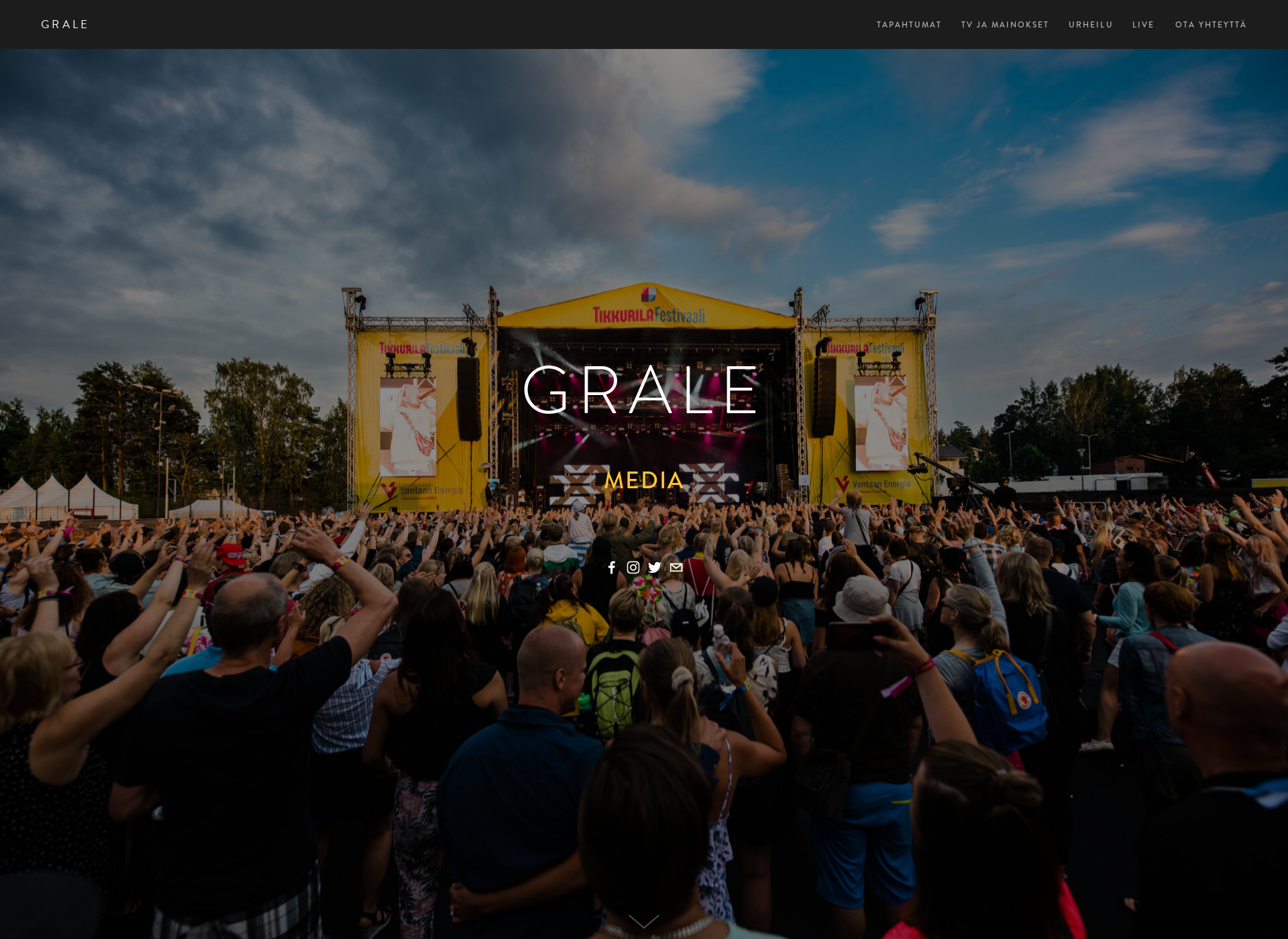 Screenshot for grale.fi