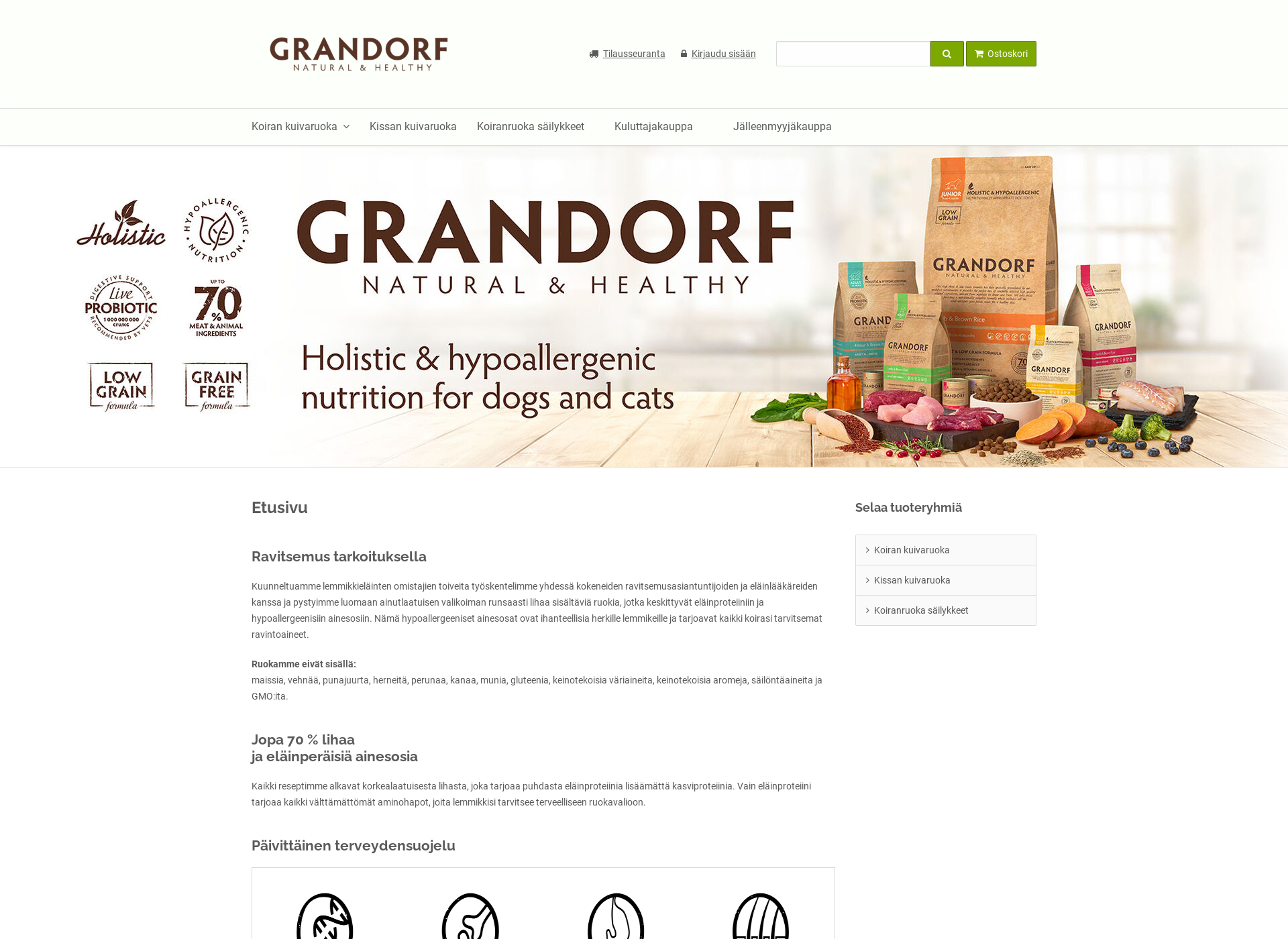 Screenshot for grandorfkauppa.fi