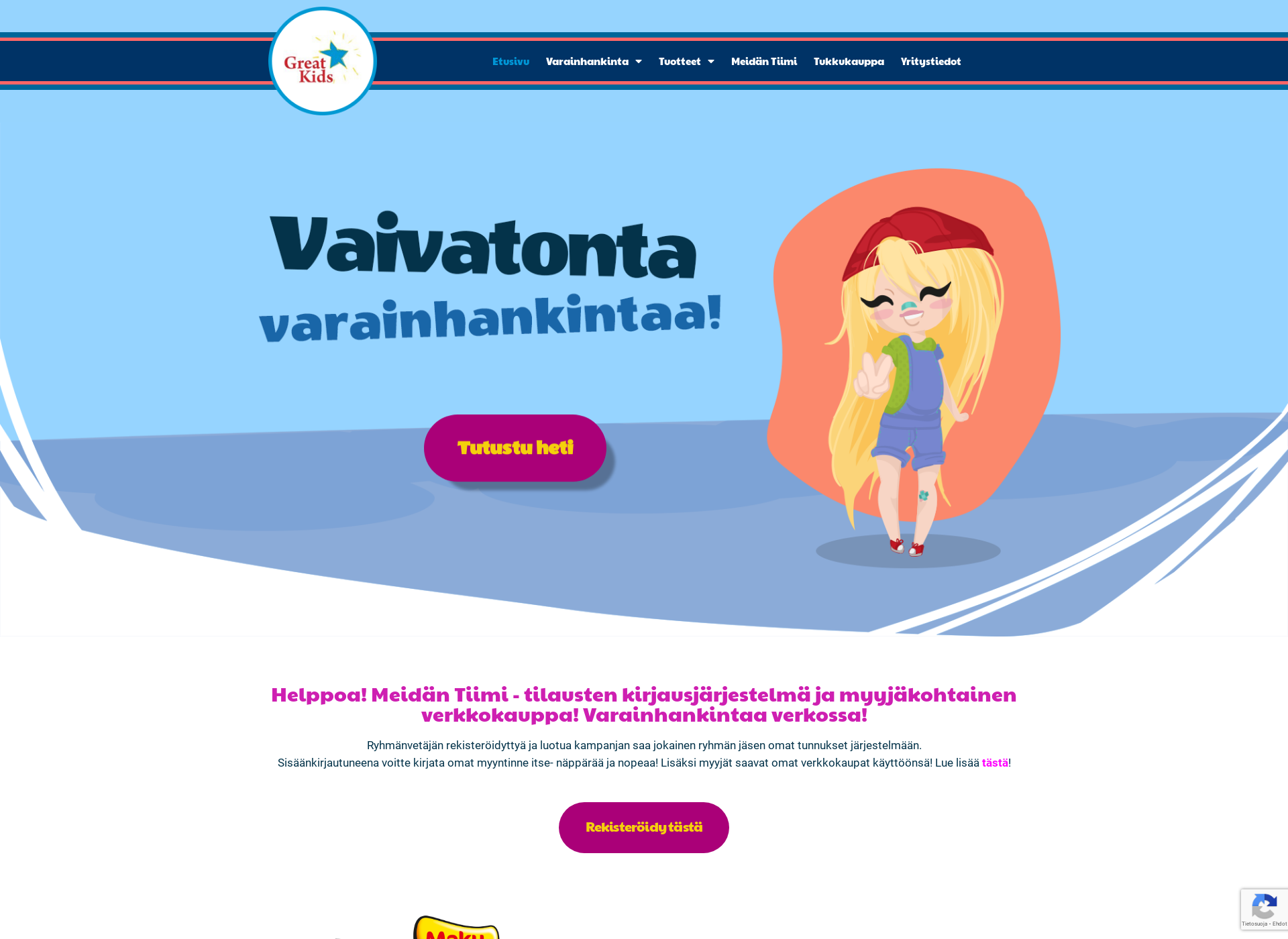 Screenshot for greatkids.fi