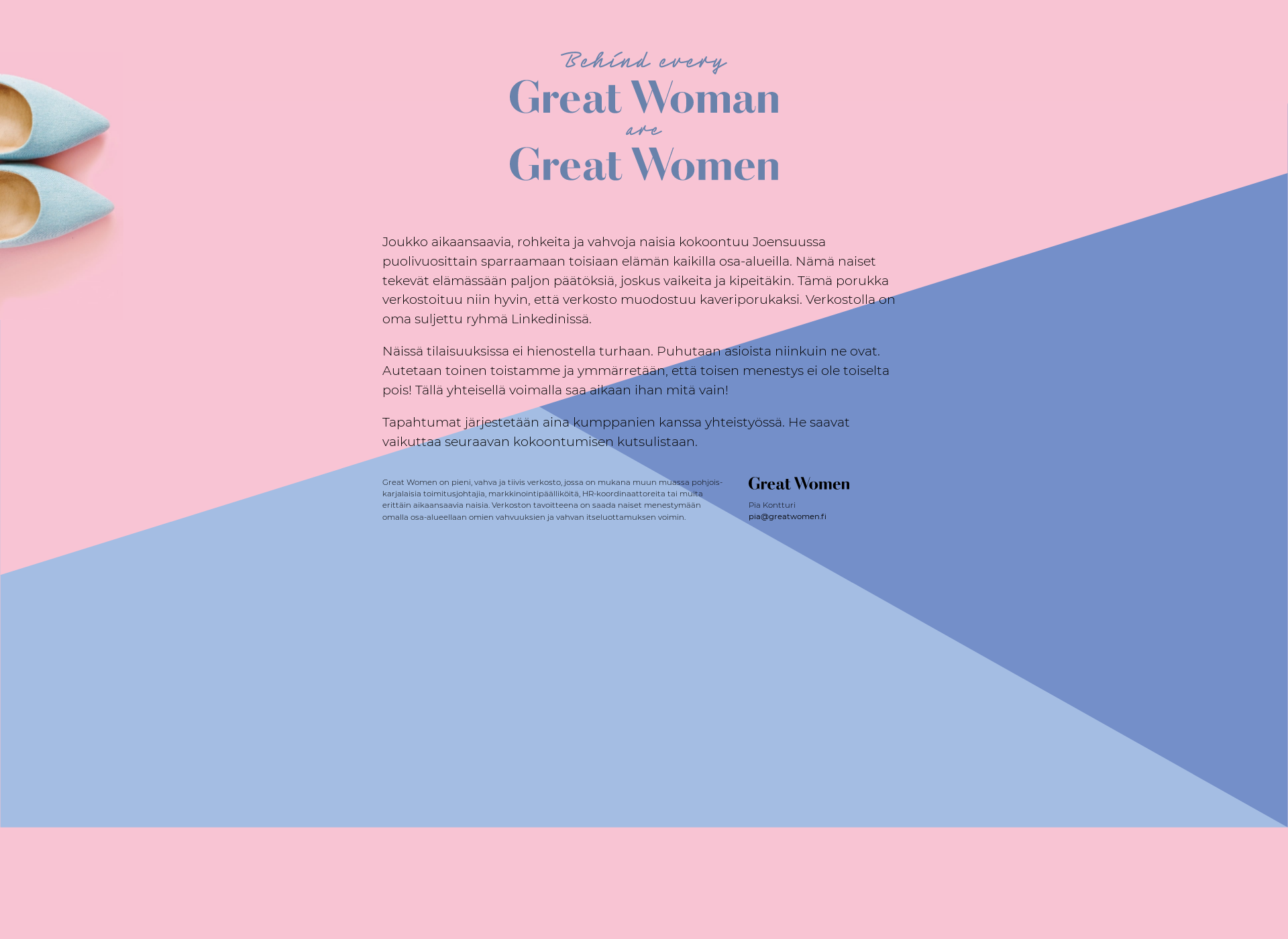 Screenshot for greatwomen.fi