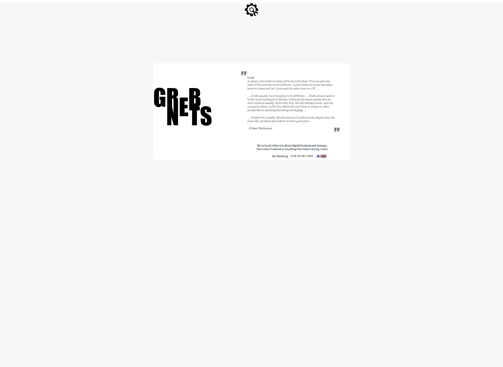 Screenshot for grebnets.fi