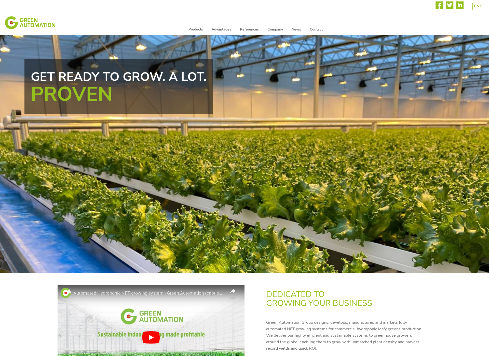 Skärmdump för greenautomation.com