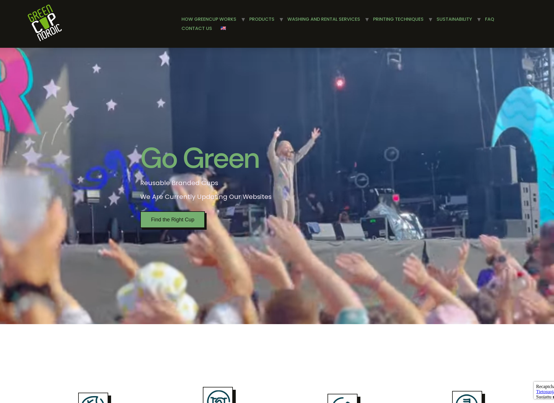 Screenshot for greencupnordic.com