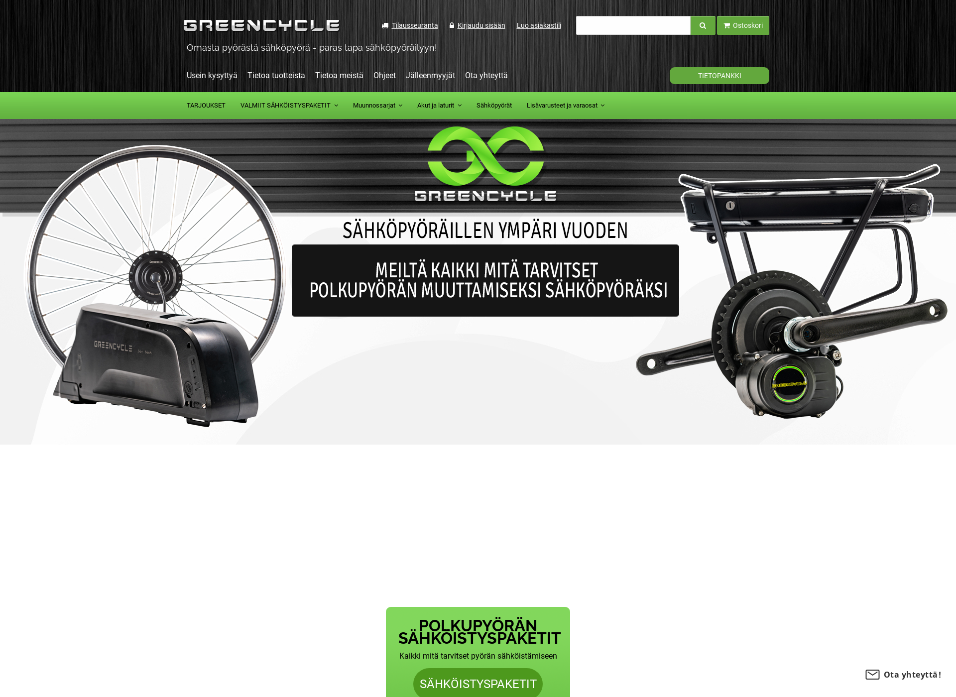 Screenshot for greencycle.fi