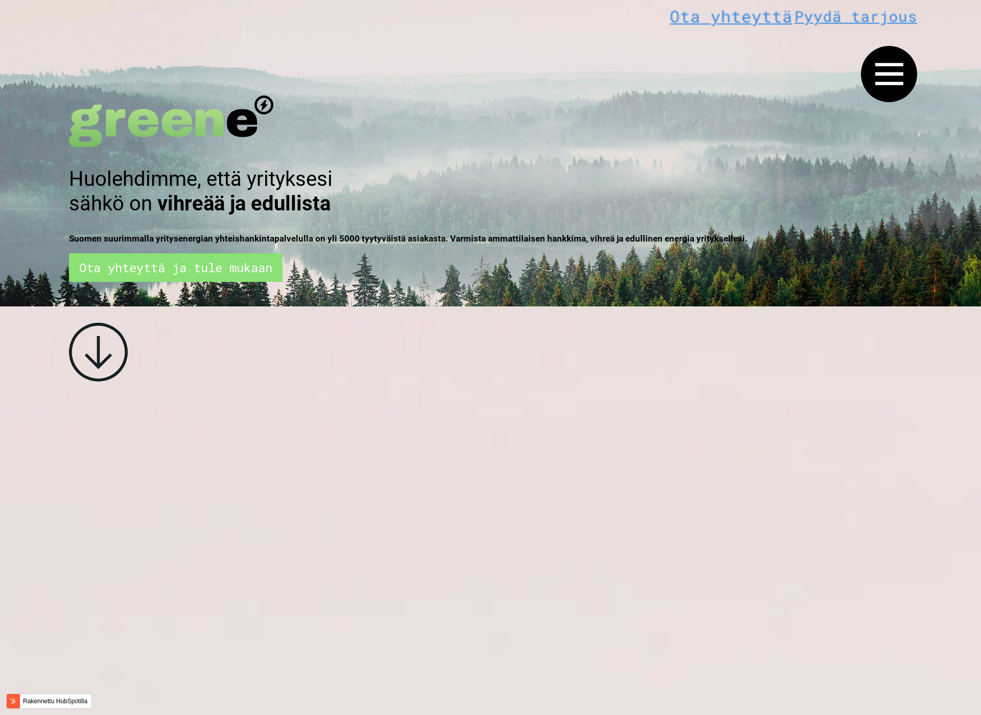 Screenshot for greene.fi
